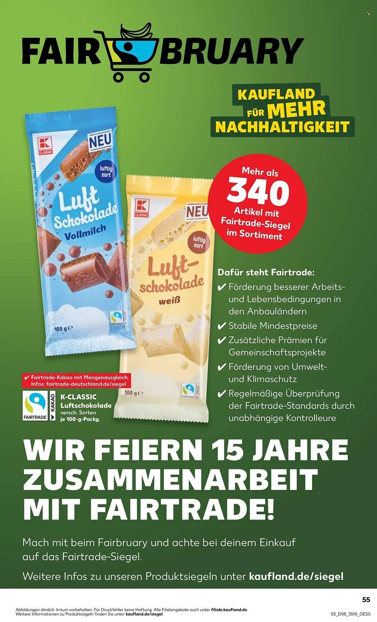 Kaufland Prospekt von 19. Februar bis 25. Februar 2026 - Prospekt seite 55