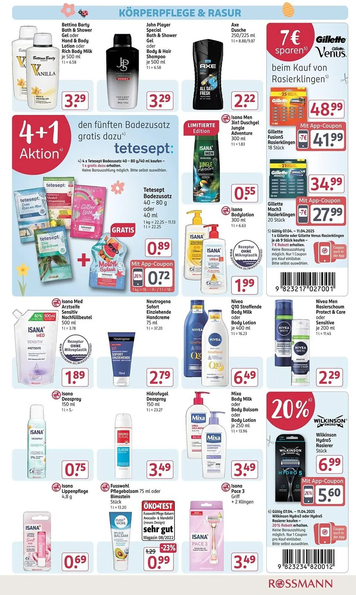 Rossmann Prospekt von 7. April bis 11. April 2025 - Prospekt seite 9