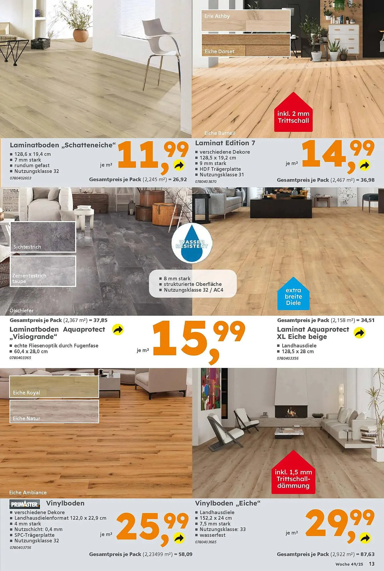 Globus Baumarkt Prospekt von 30. November bis 6. Dezember 2025 - Prospekt seite 13