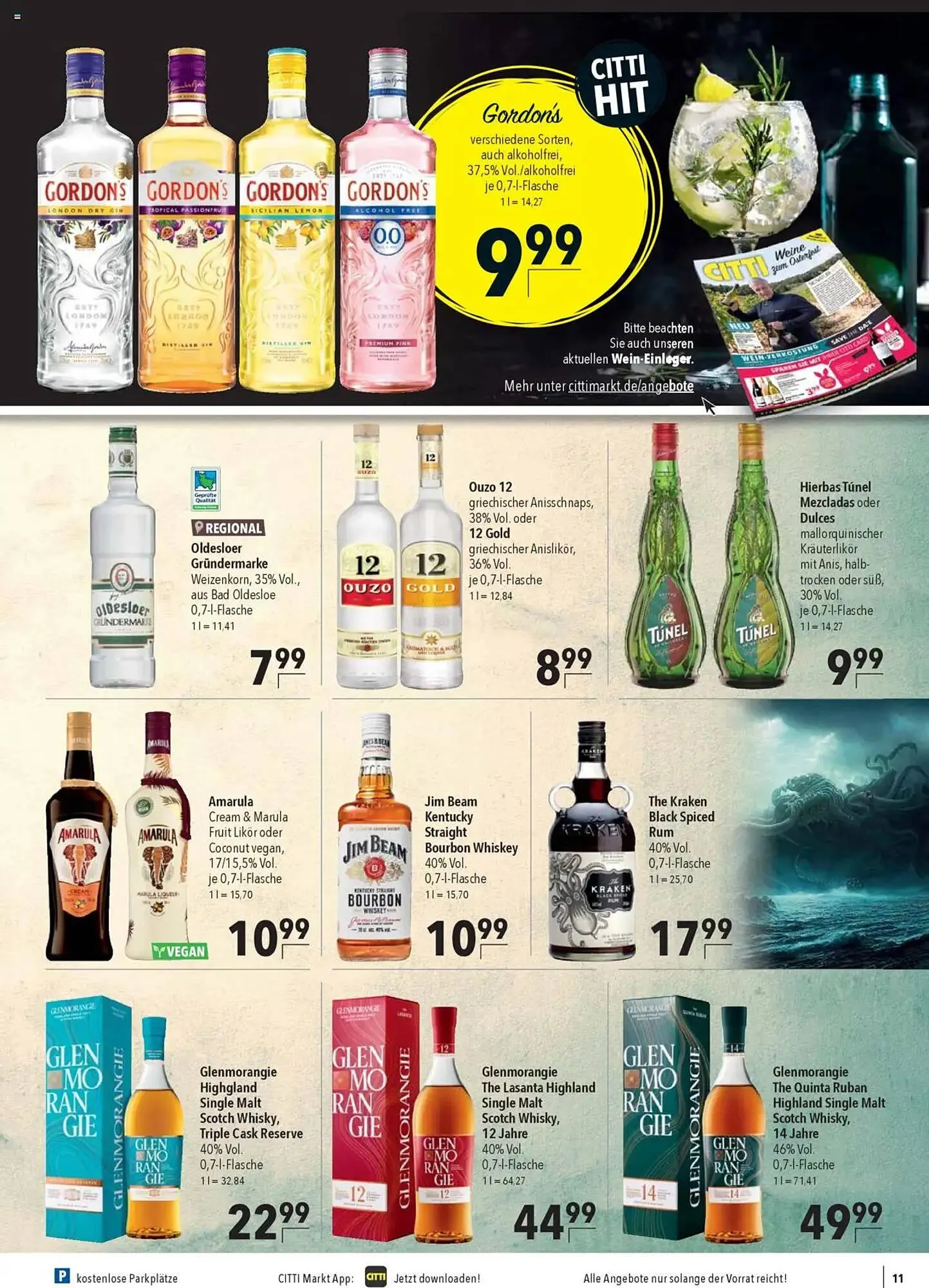 CITTI Markt Prospekt von 2. April bis 8. April 2025 - Prospekt seite 11