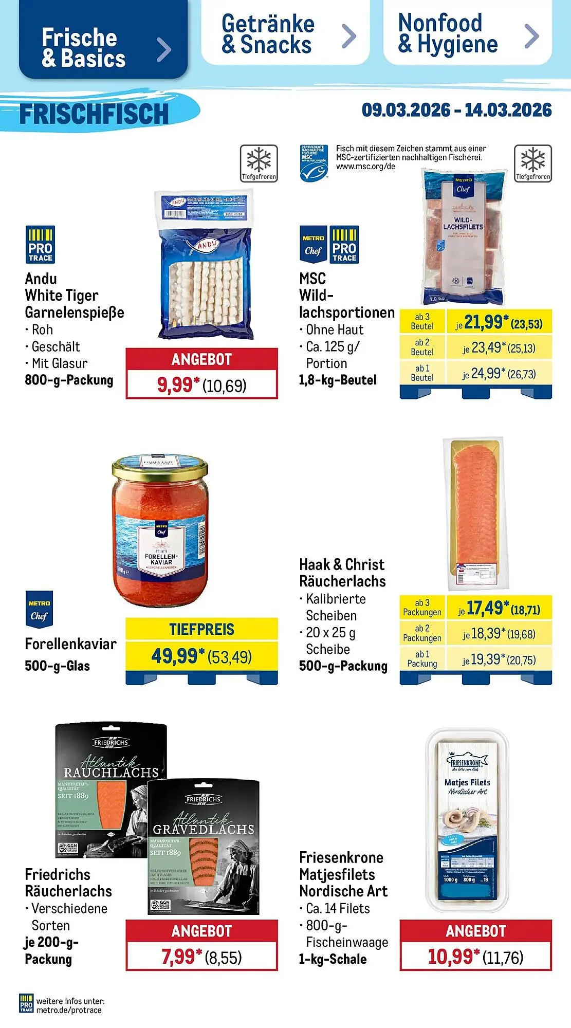 METRO Prospekt von 8. März bis 14. März 2026 - Prospekt seite 7