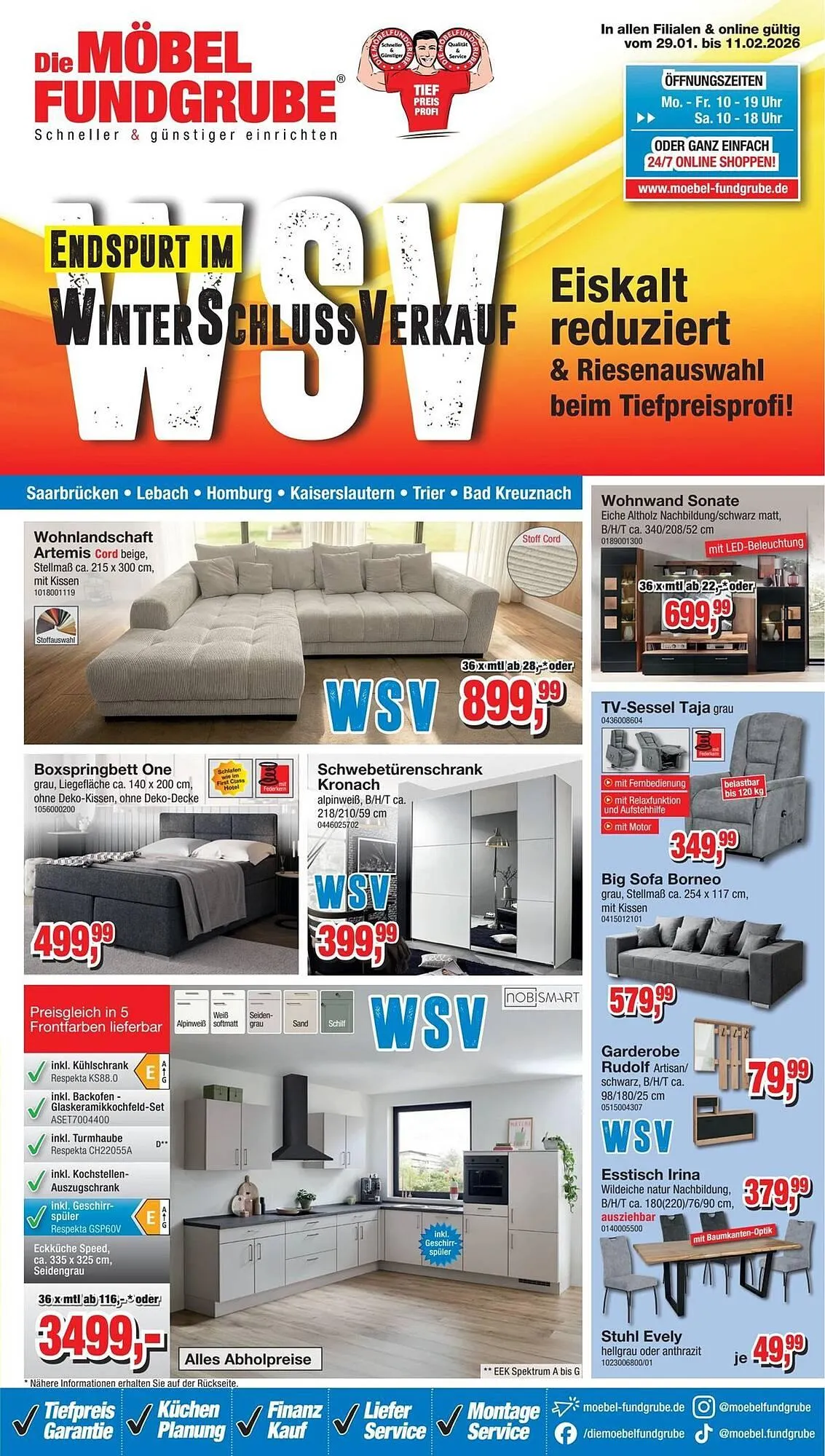 Möbelfundgrube Prospekt - 1