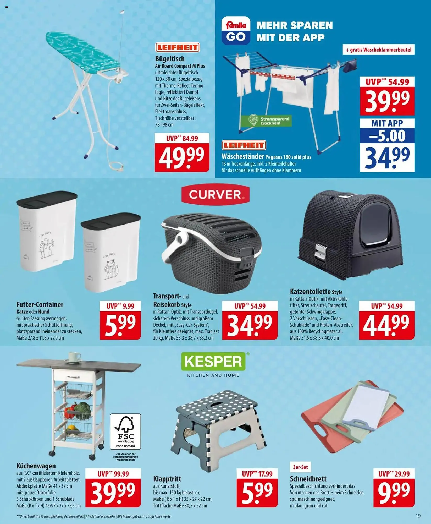 Famila Nord Ost Prospekt von 16. Februar bis 21. Februar 2026 - Prospekt seite 19
