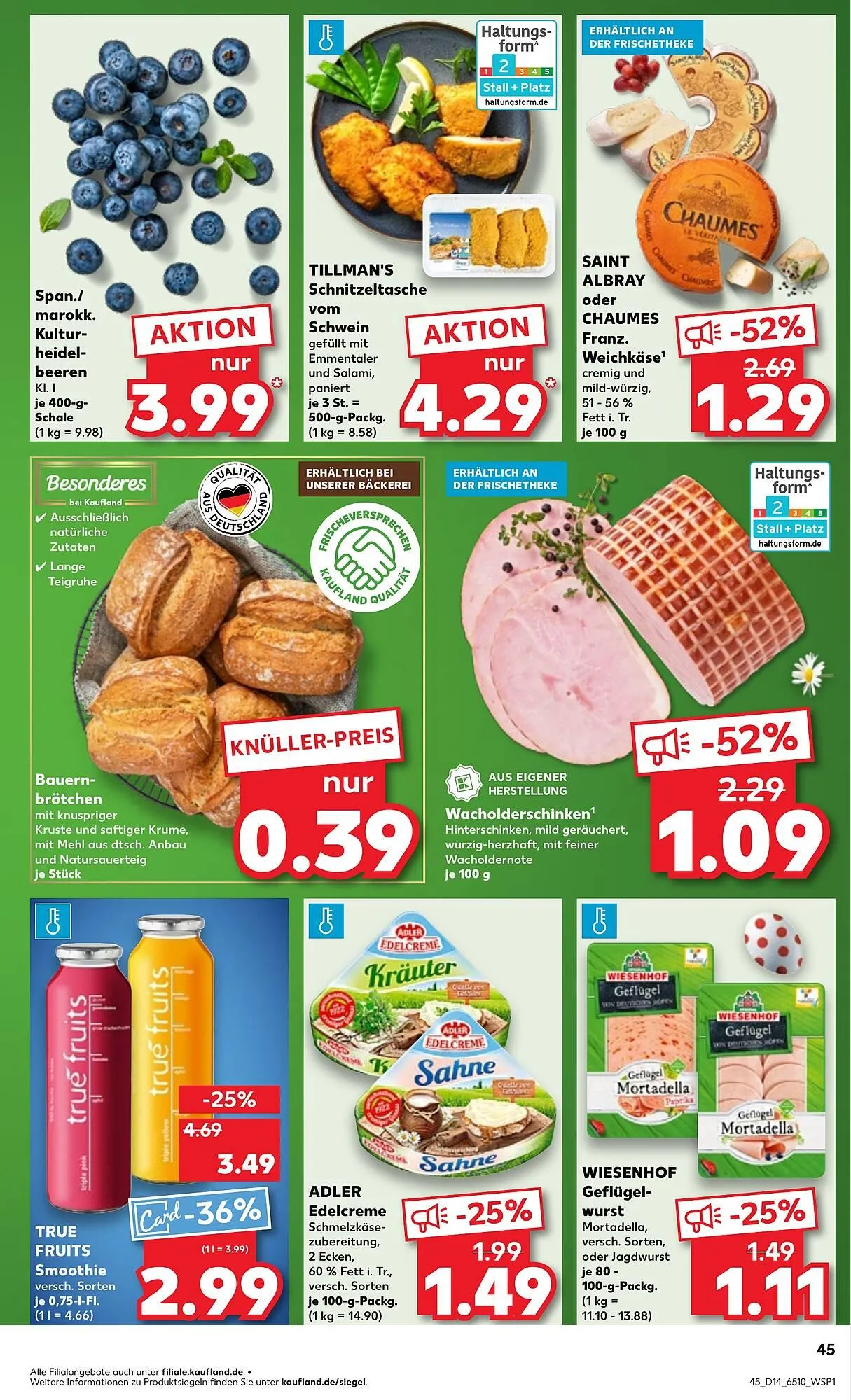 Kaufland Prospekt von 3. April bis 9. April 2025 - Prospekt seite 45
