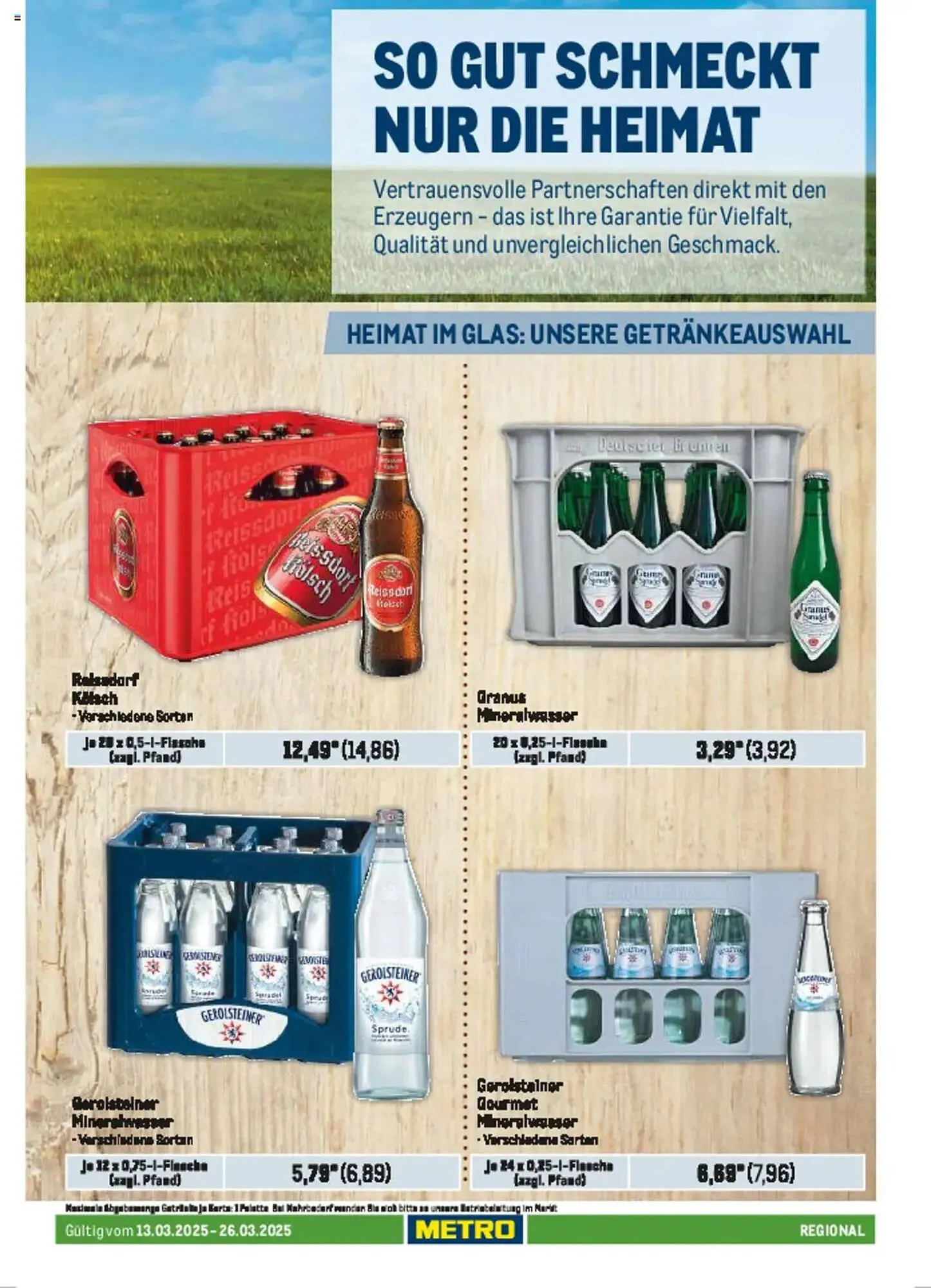 METRO Prospekt von 13. März bis 26. März 2025 - Prospekt seite 25