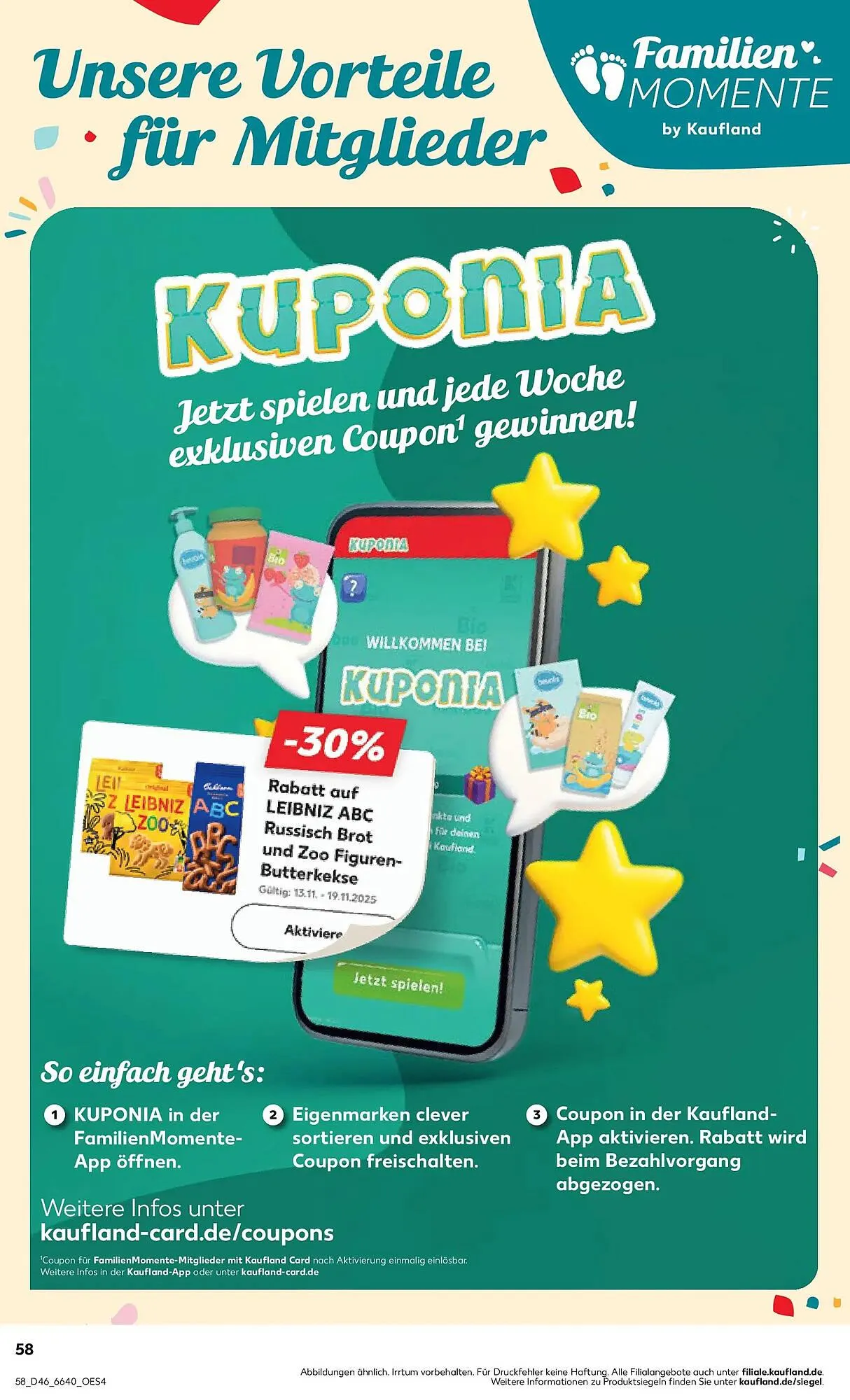 Kaufland Prospekt von 16. November bis 19. November 2025 - Prospekt seite 58