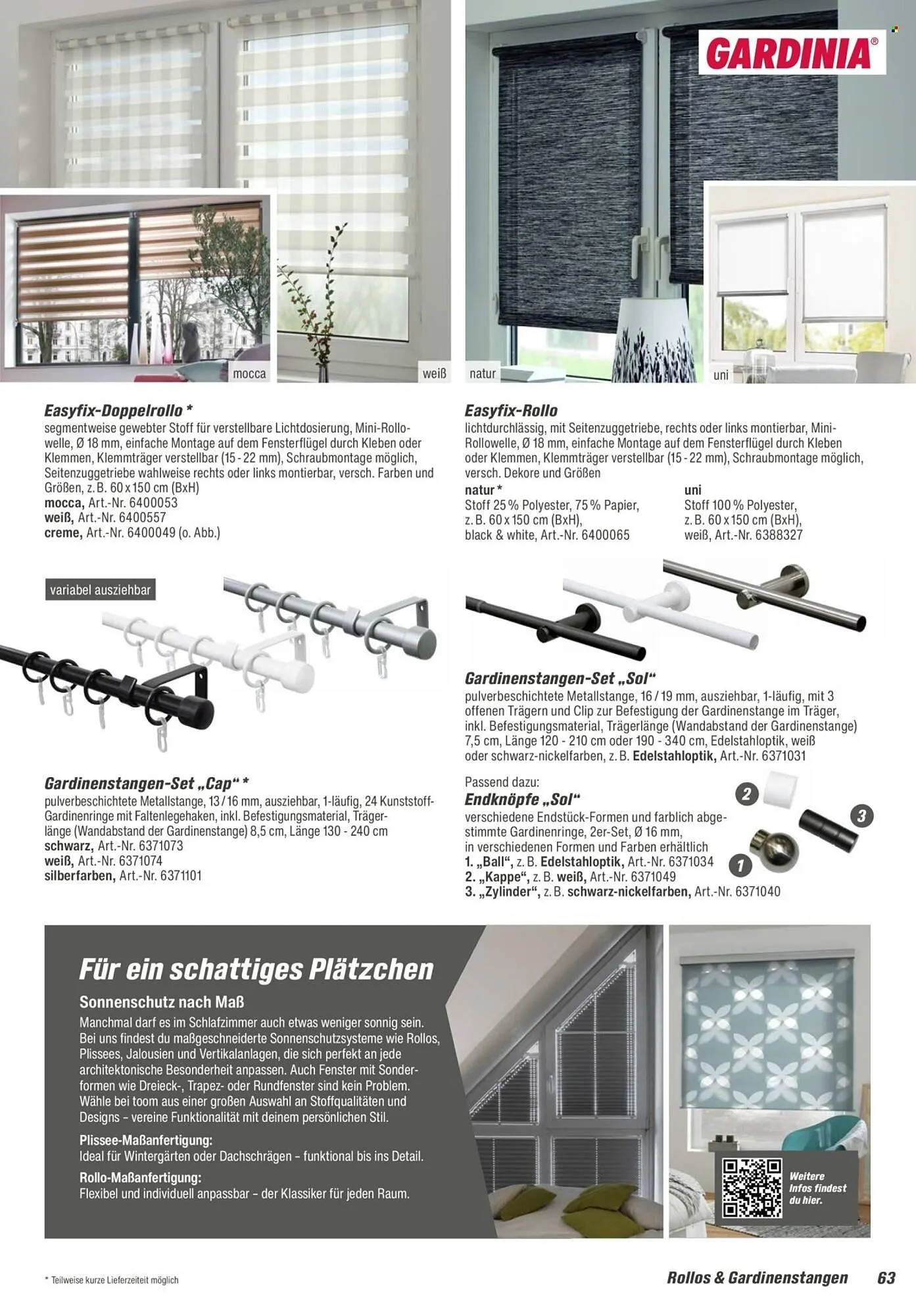 Toom Baumarkt Prospekt von 14. Februar bis 30. April 2026 - Prospekt seite 63