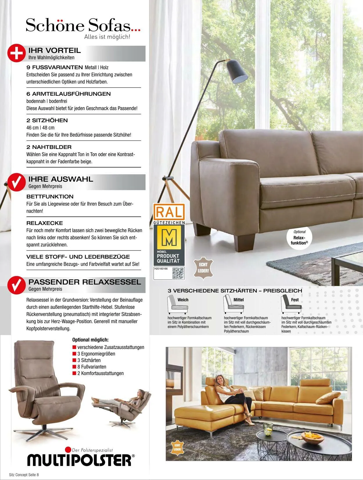 Multipolster Aktueller Prospekt von 2. Juni bis 16. Juni 2025 - Prospekt seite 8