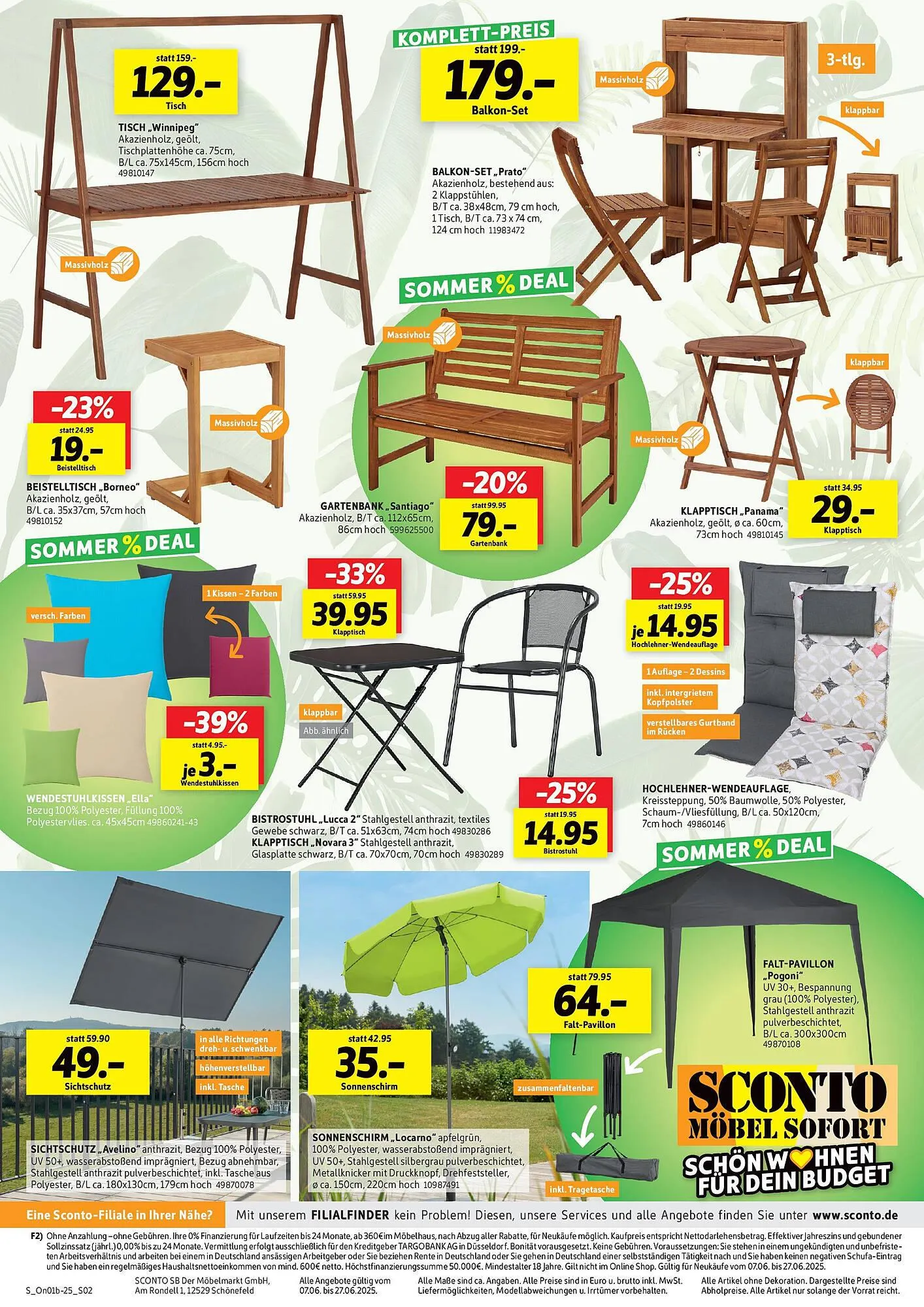 SCONTO Prospekt von 6. Juni bis 27. Juni 2025 - Prospekt seite 2
