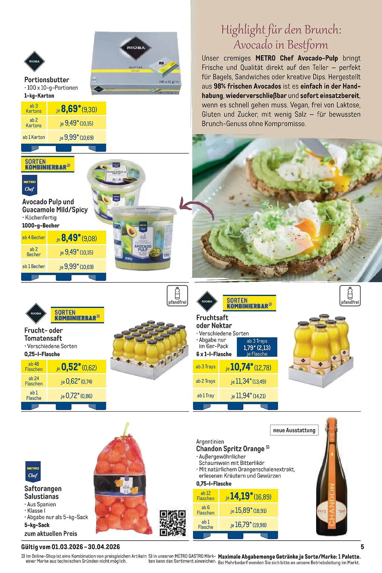 METRO Prospekt von 22. März bis 28. März 2026 - Prospekt seite 5
