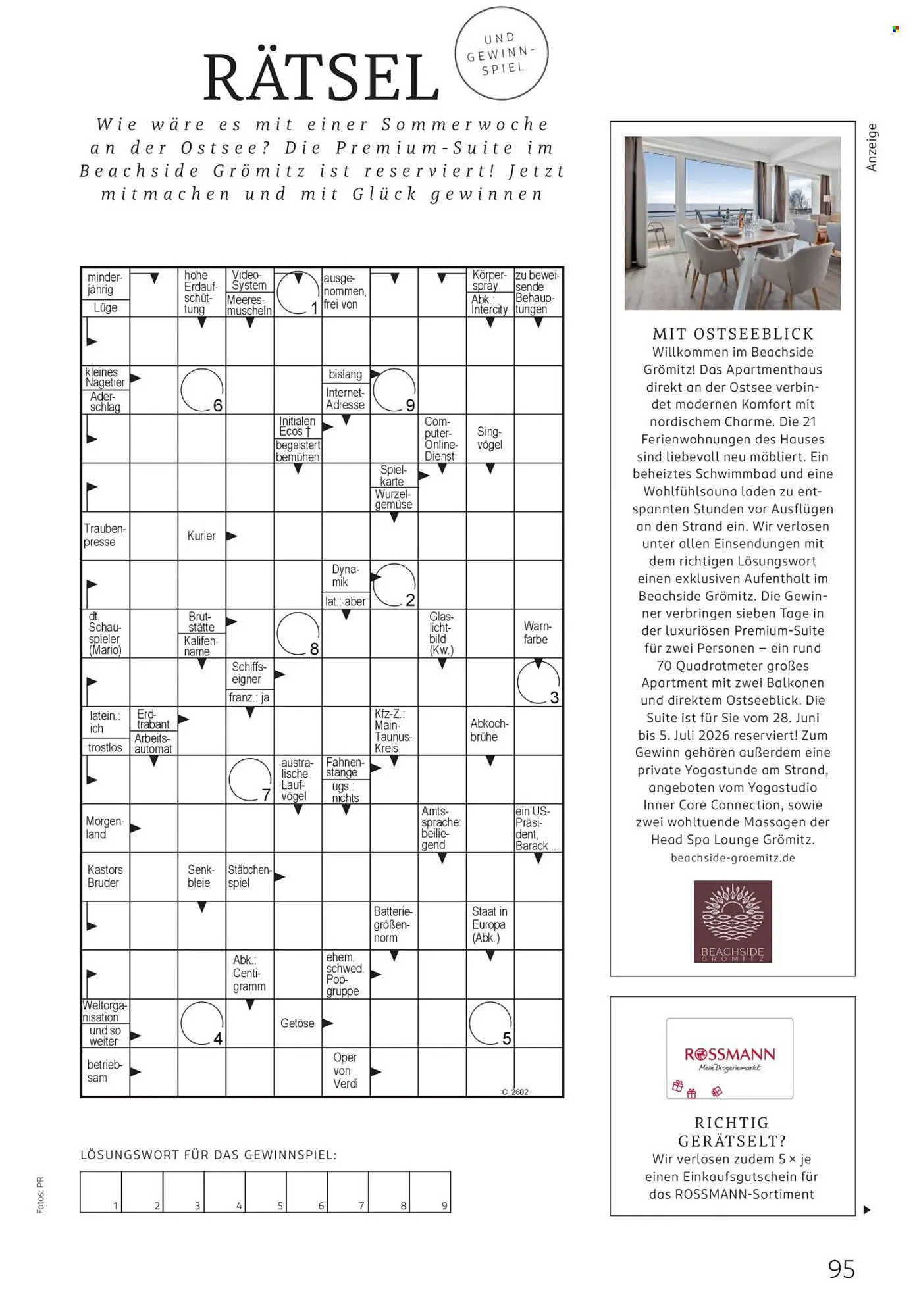 Rossmann Magazin von 1. Februar bis 28. Februar 2026 - Prospekt seite 95