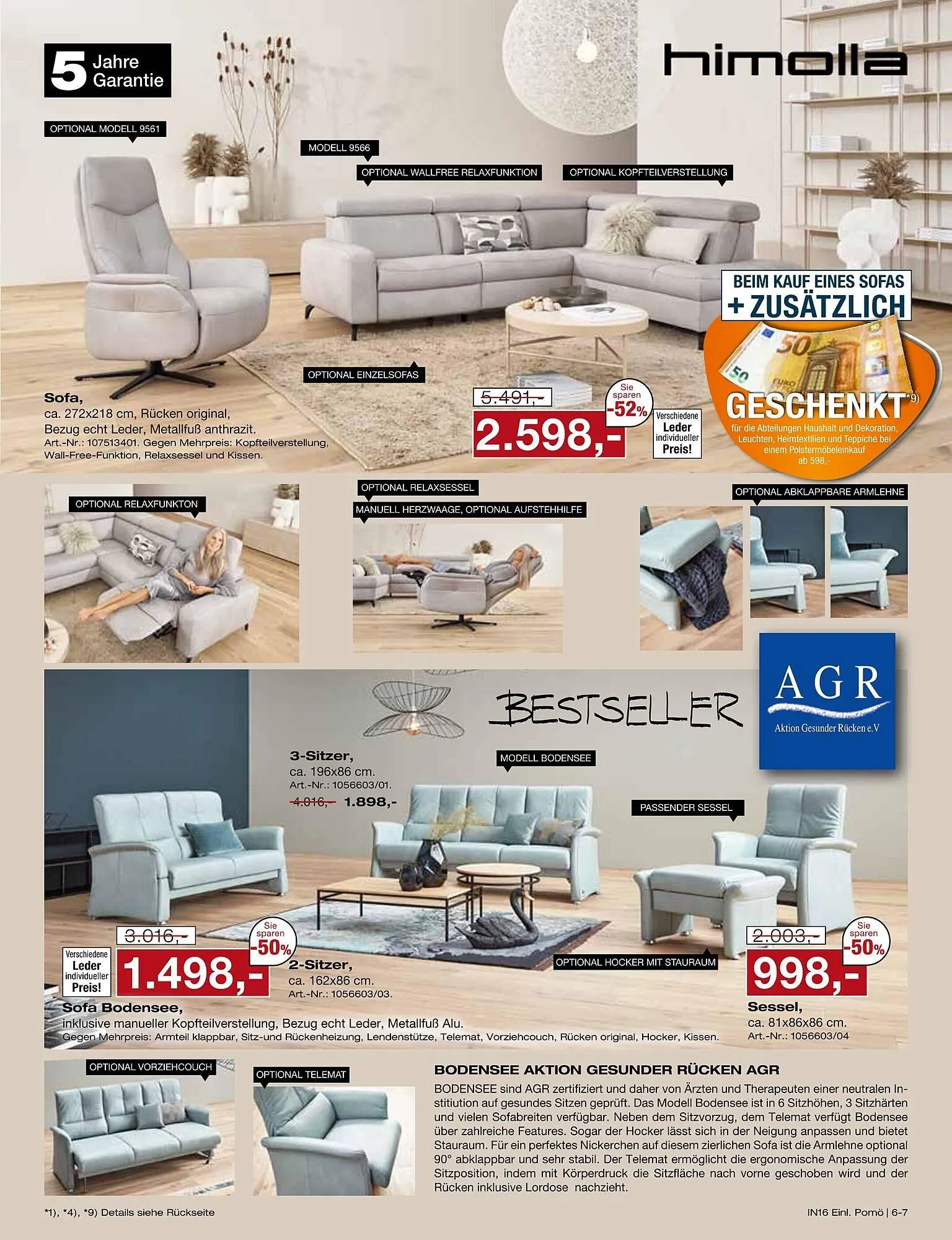 Möbel Inhofer Prospekt von 4. Juni bis 21. Juni 2025 - Prospekt seite 7