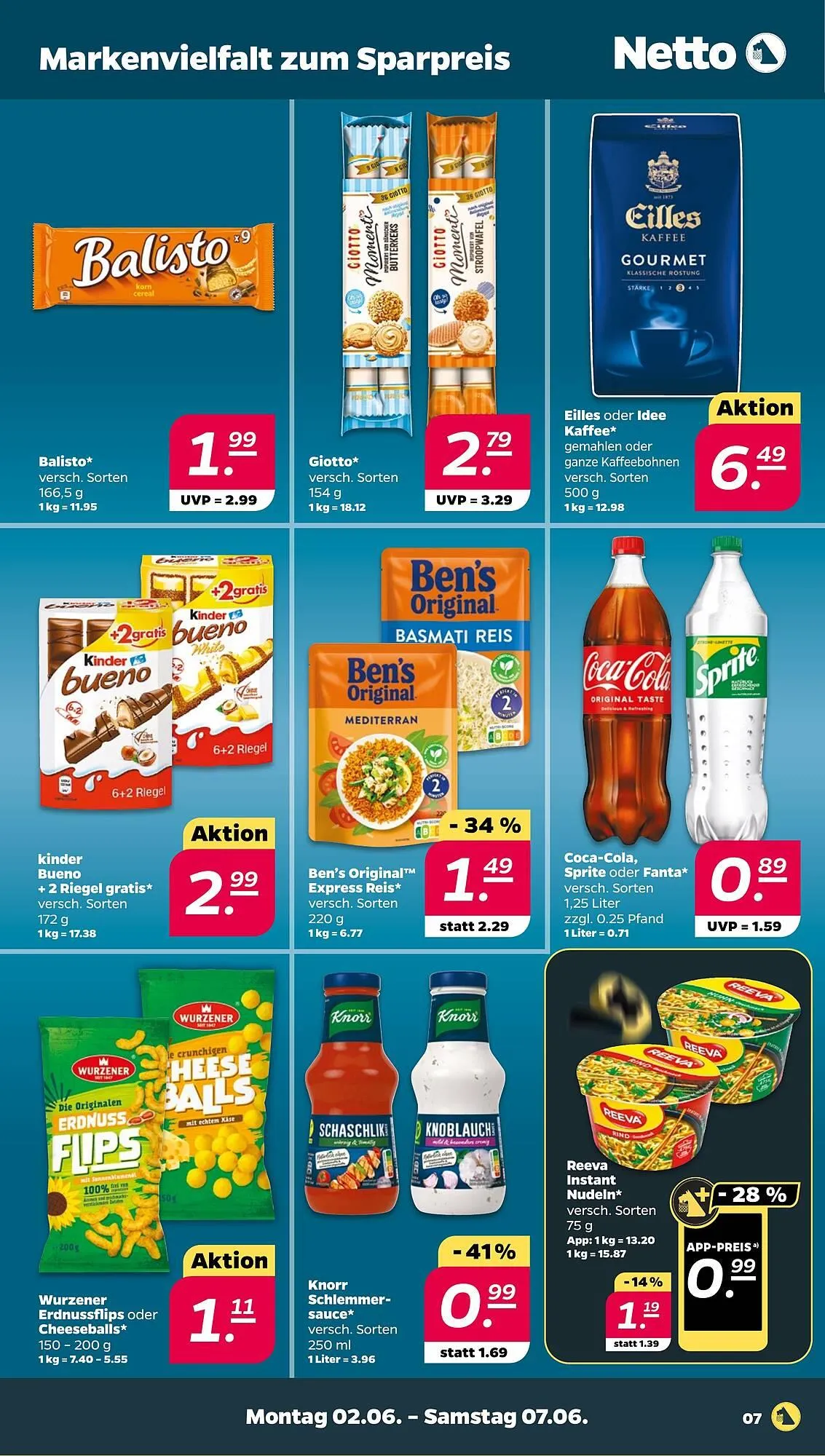 NETTO Prospekt von 2. Juni bis 7. Juni 2025 - Prospekt seite 7