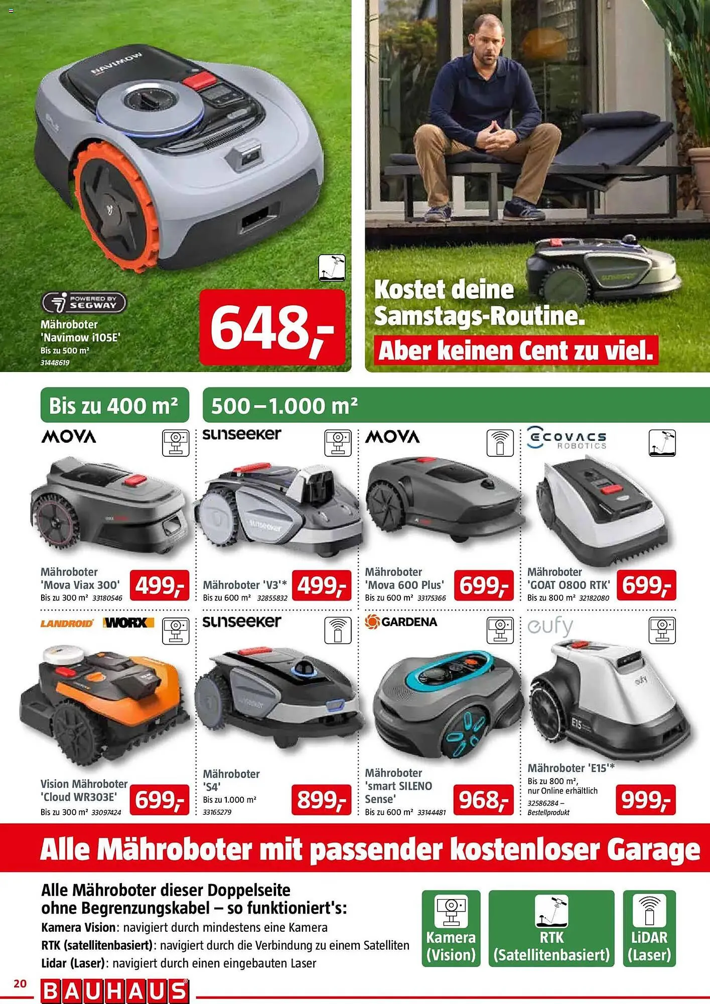 Bauhaus Prospekt von 28. März bis 11. April 2026 - Prospekt seite 20