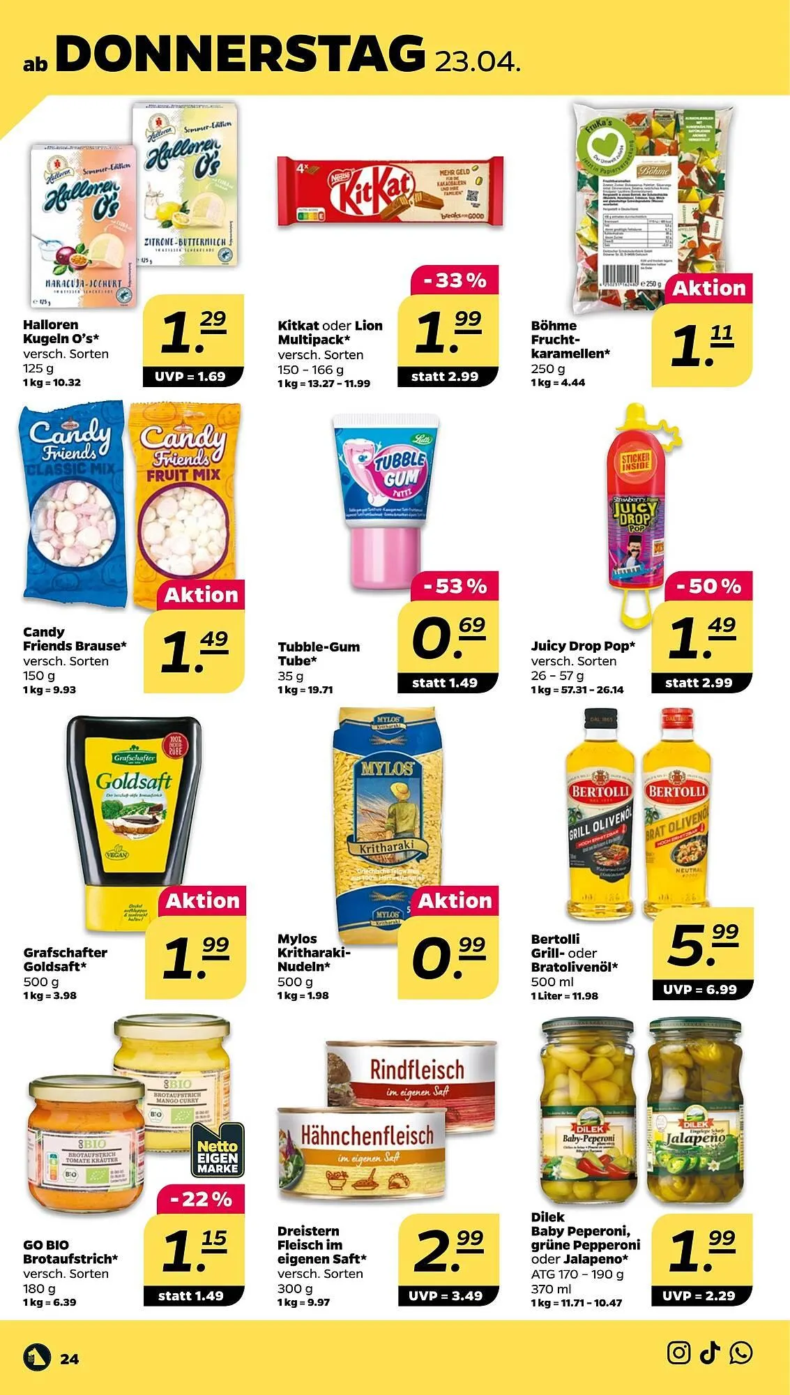 NETTO Prospekt von 20. April bis 25. April 2026 - Prospekt seite 28