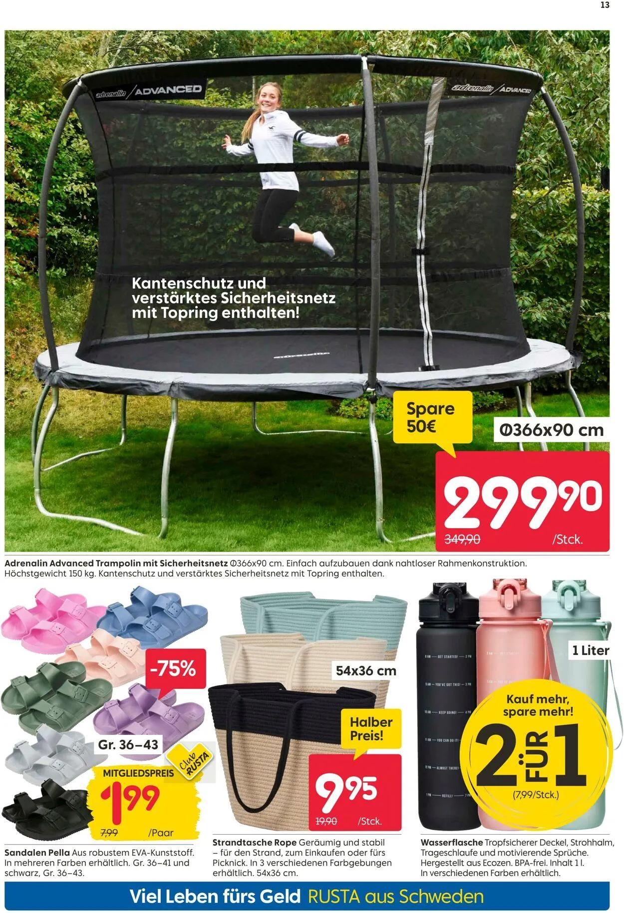 Rusta von 19. Mai bis 2. Juni 2025 - Prospekt seite 13