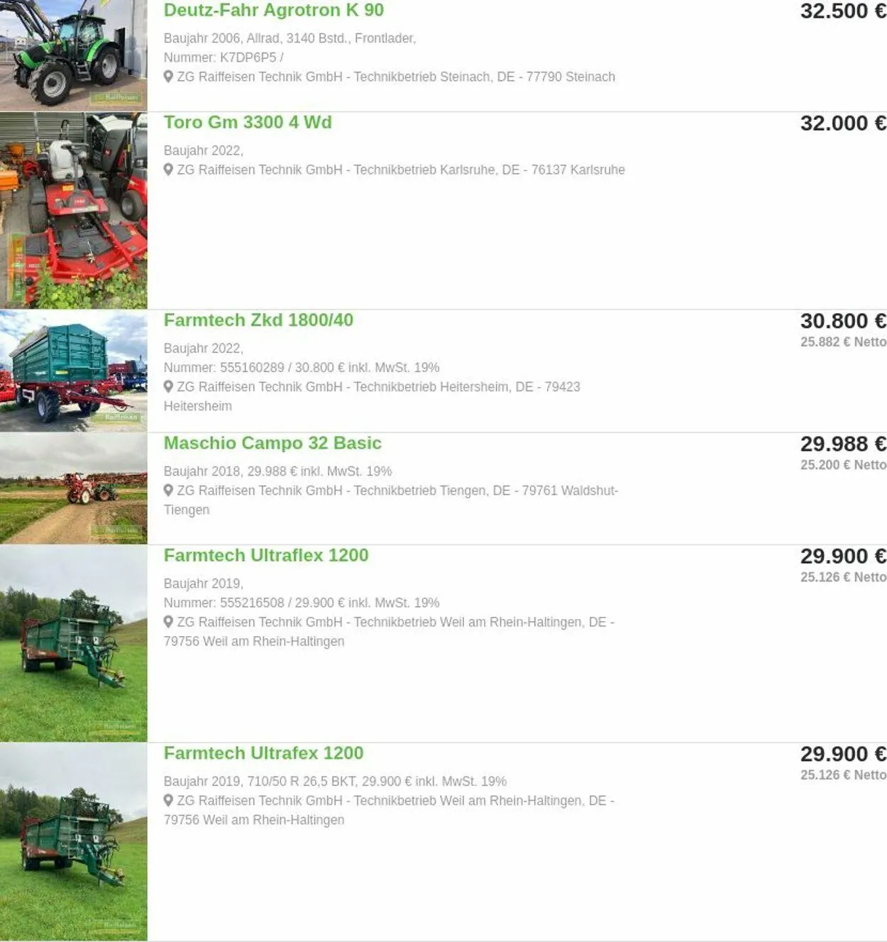 ZG Raiffeisen Aktueller Prospekt von 7. April bis 16. April 2025 - Prospekt seite 12