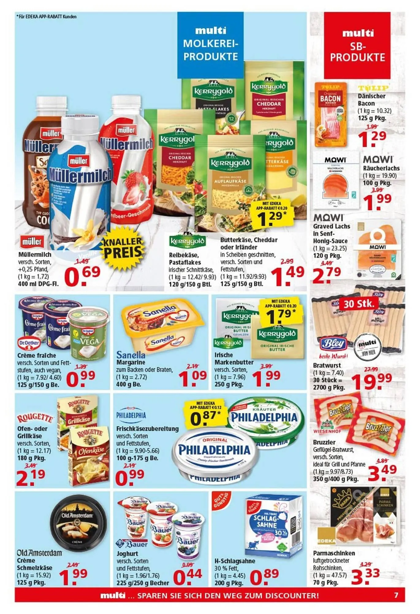 Multi Markt Prospekt von 14. April bis 19. April 2025 - Prospekt seite 7