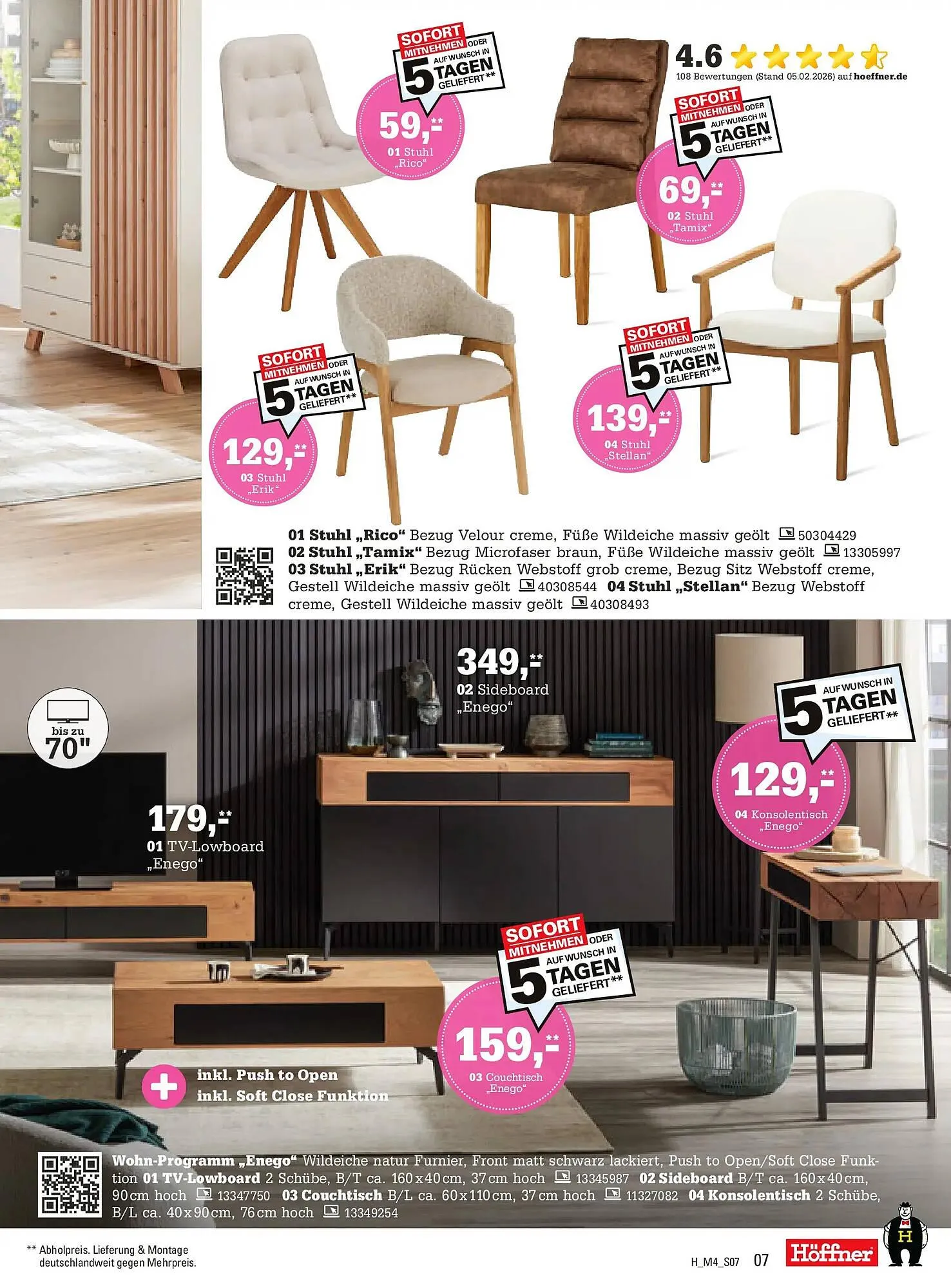 Höffner Prospekt von 31. März bis 21. April 2026 - Prospekt seite 7