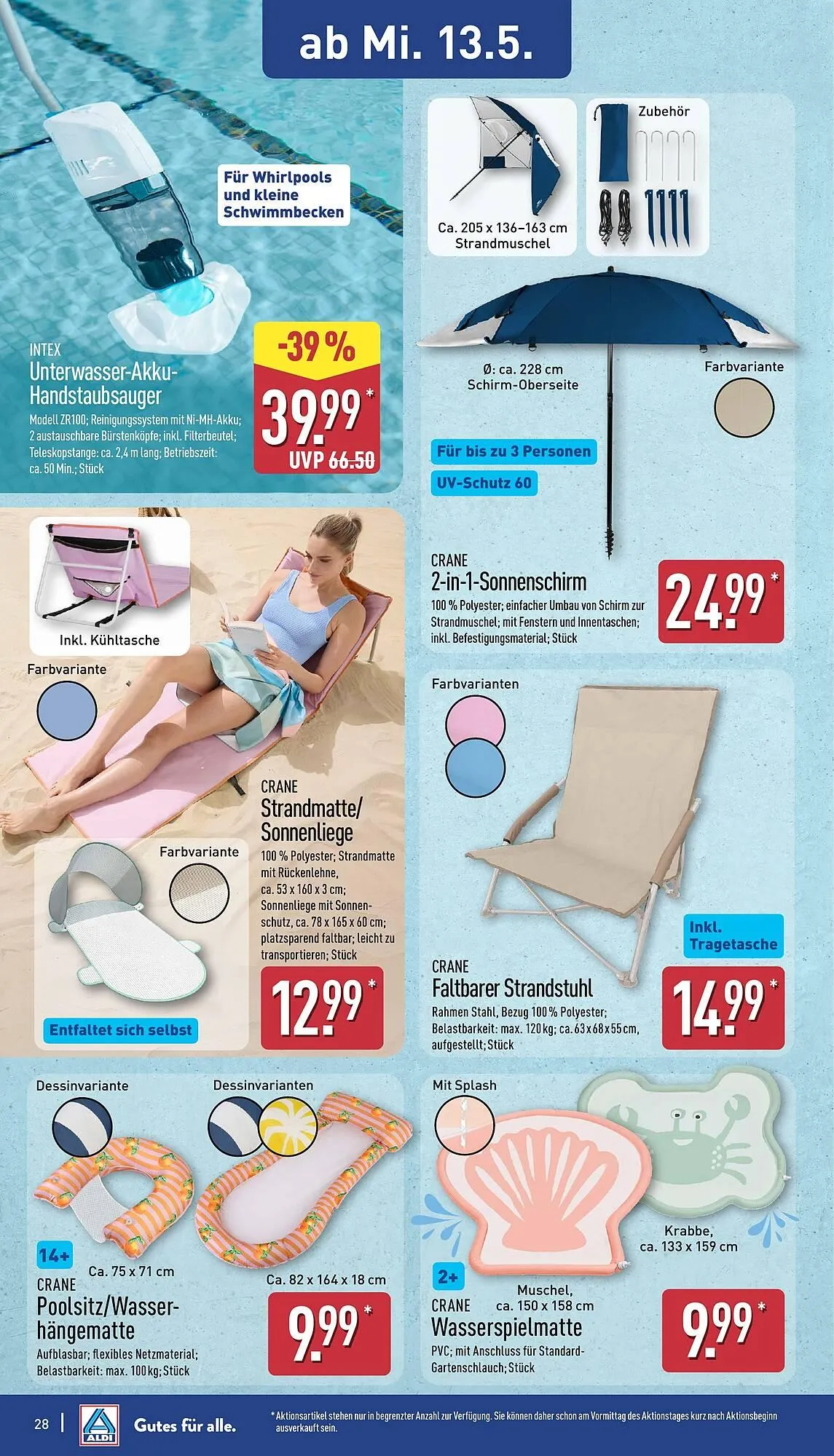 Aldi Nord Prospekt von 11. Mai bis 16. Mai 2026 - Prospekt seite 28