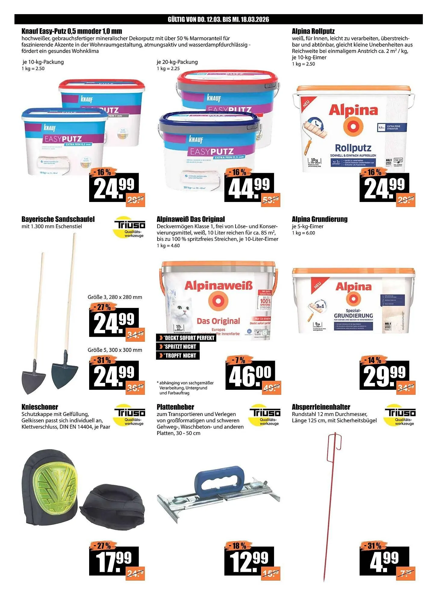 V Baumarkt Prospekt von 12. März bis 18. März 2026 - Prospekt seite 6
