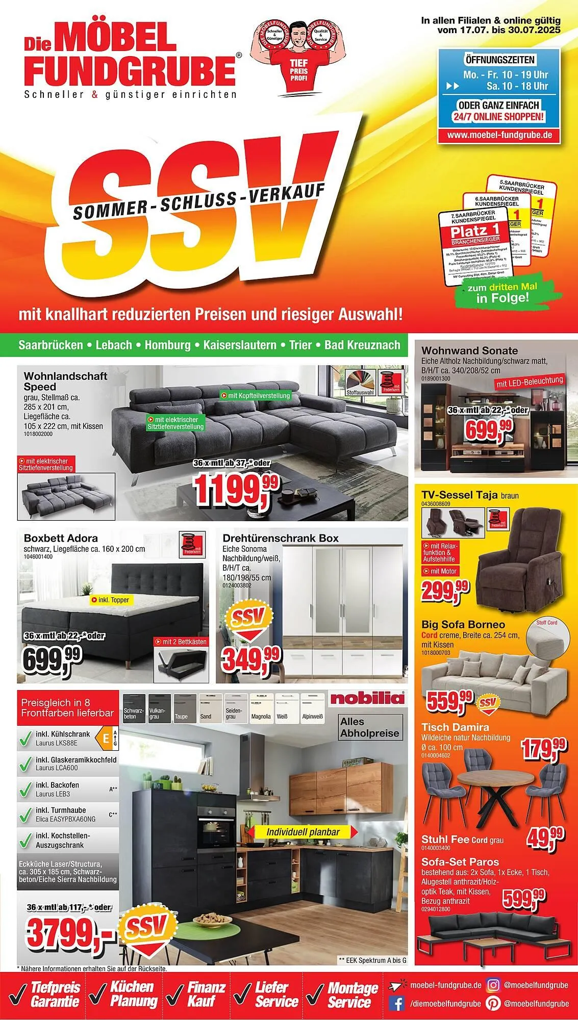 Möbelfundgrube Prospekt - 1