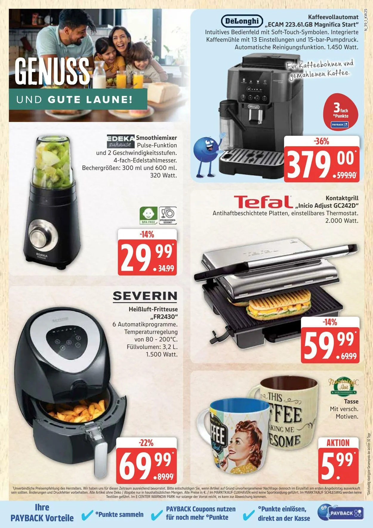 Marktkauf Aktueller Prospekt von 23. Juni bis 28. Juni 2025 - Prospekt seite 39