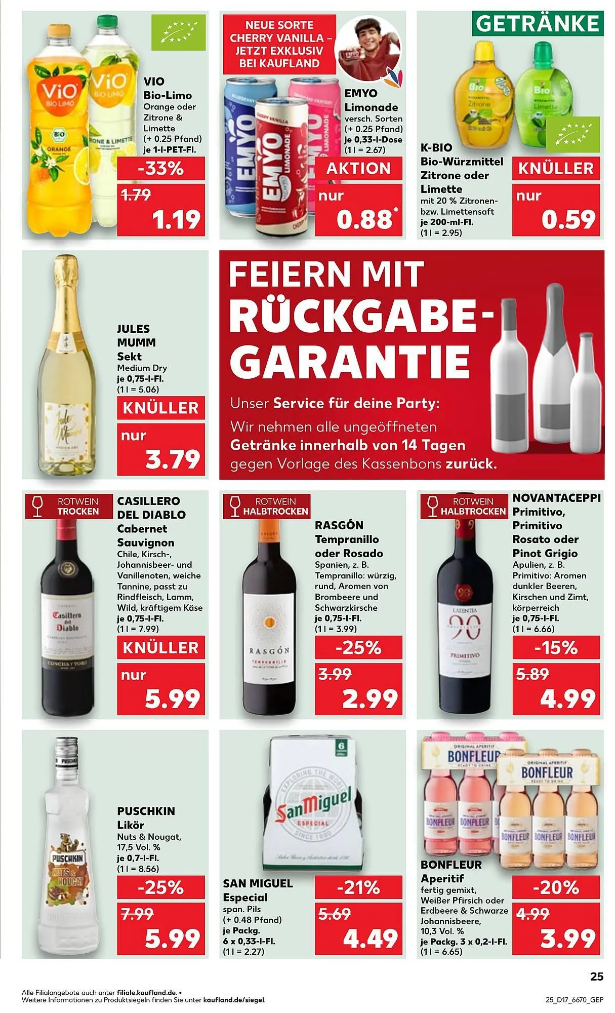 Kaufland Prospekt von 24. April bis 30. April 2025 - Prospekt seite 25