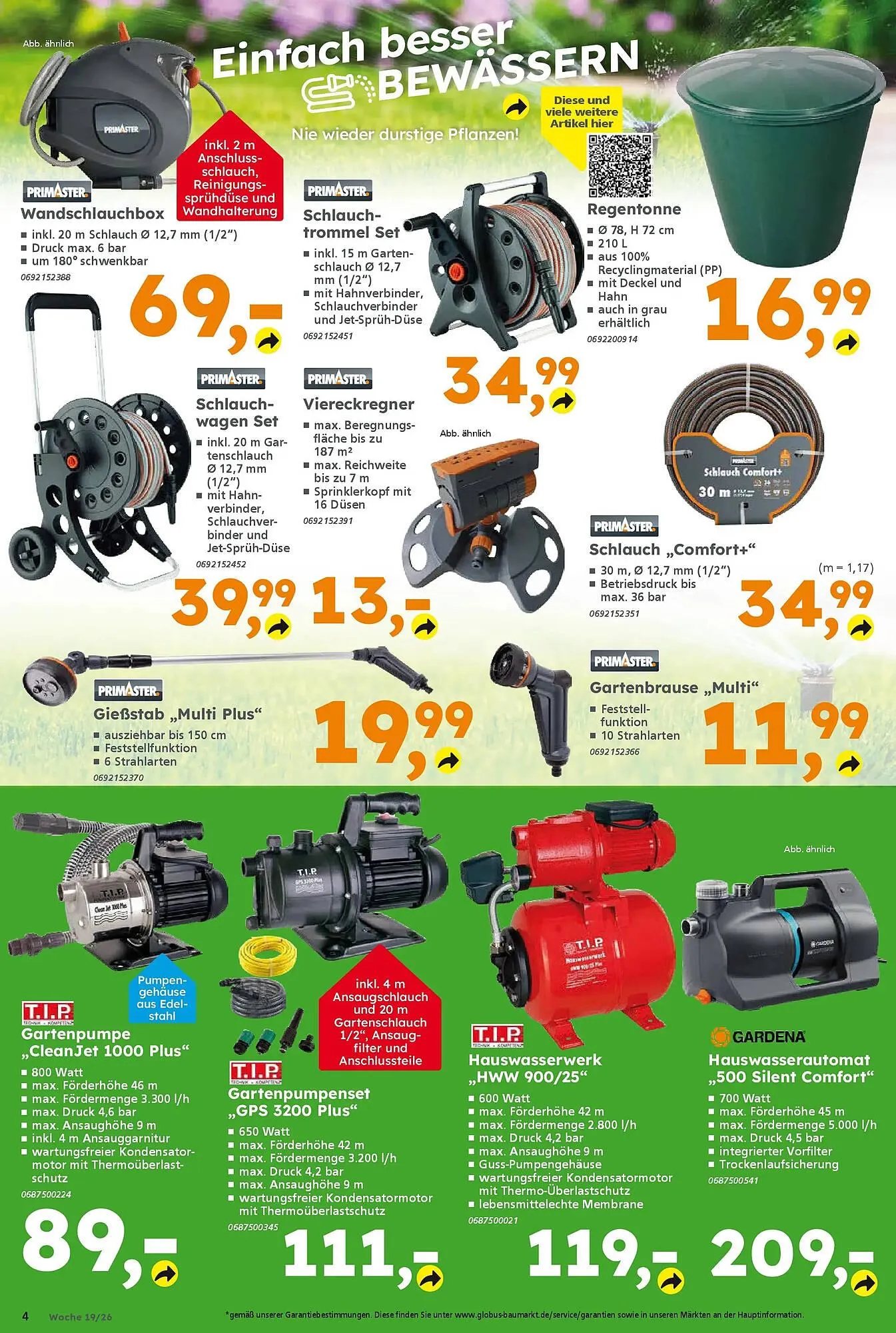 Globus Baumarkt Prospekt von 3. Mai bis 9. Mai 2026 - Prospekt seite 4