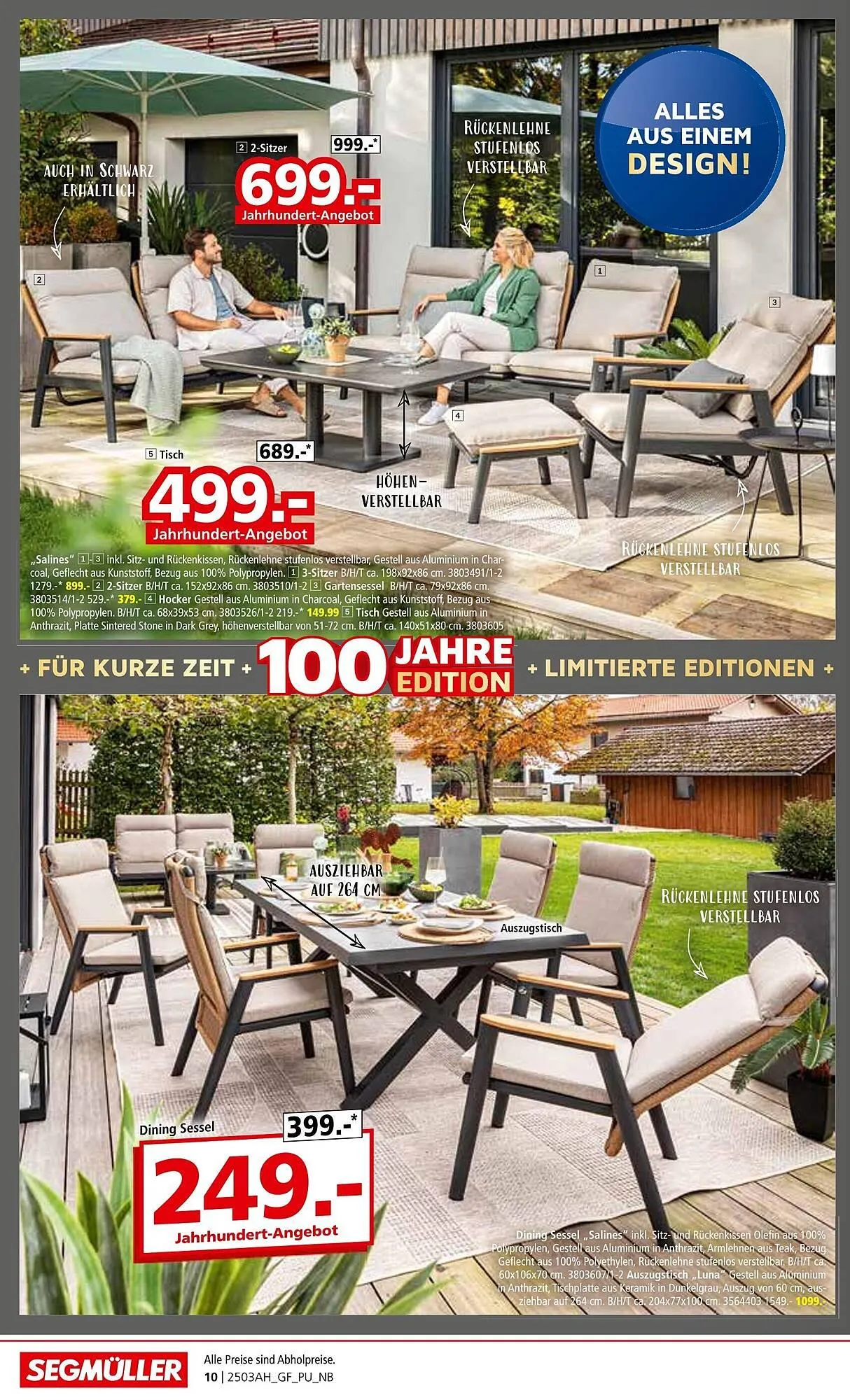 Segmüller Prospekt von 21. Februar bis 26. April 2025 - Prospekt seite 10