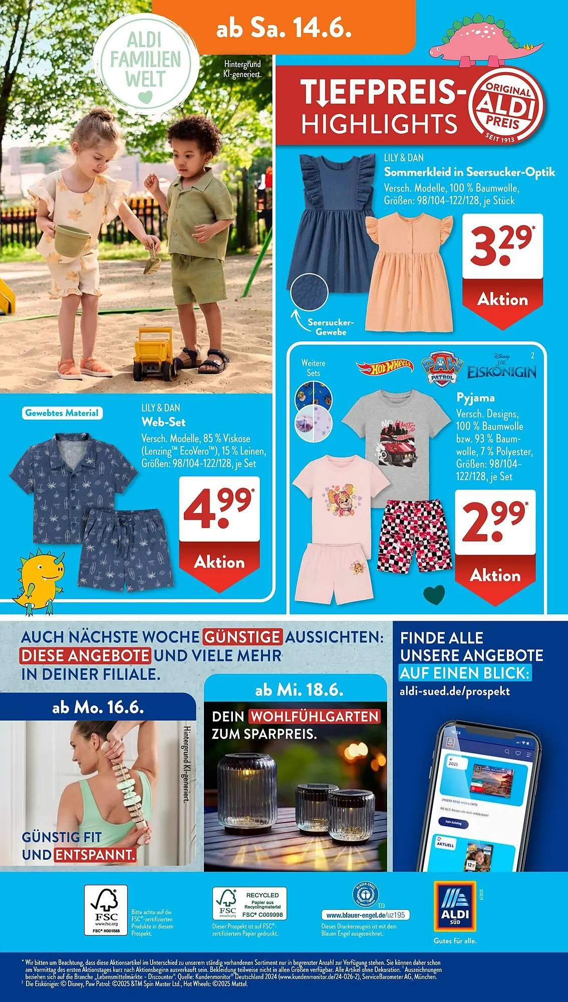 Aldi Süd Prospekt von 10. Juni bis 15. Juni 2025 - Prospekt seite 20