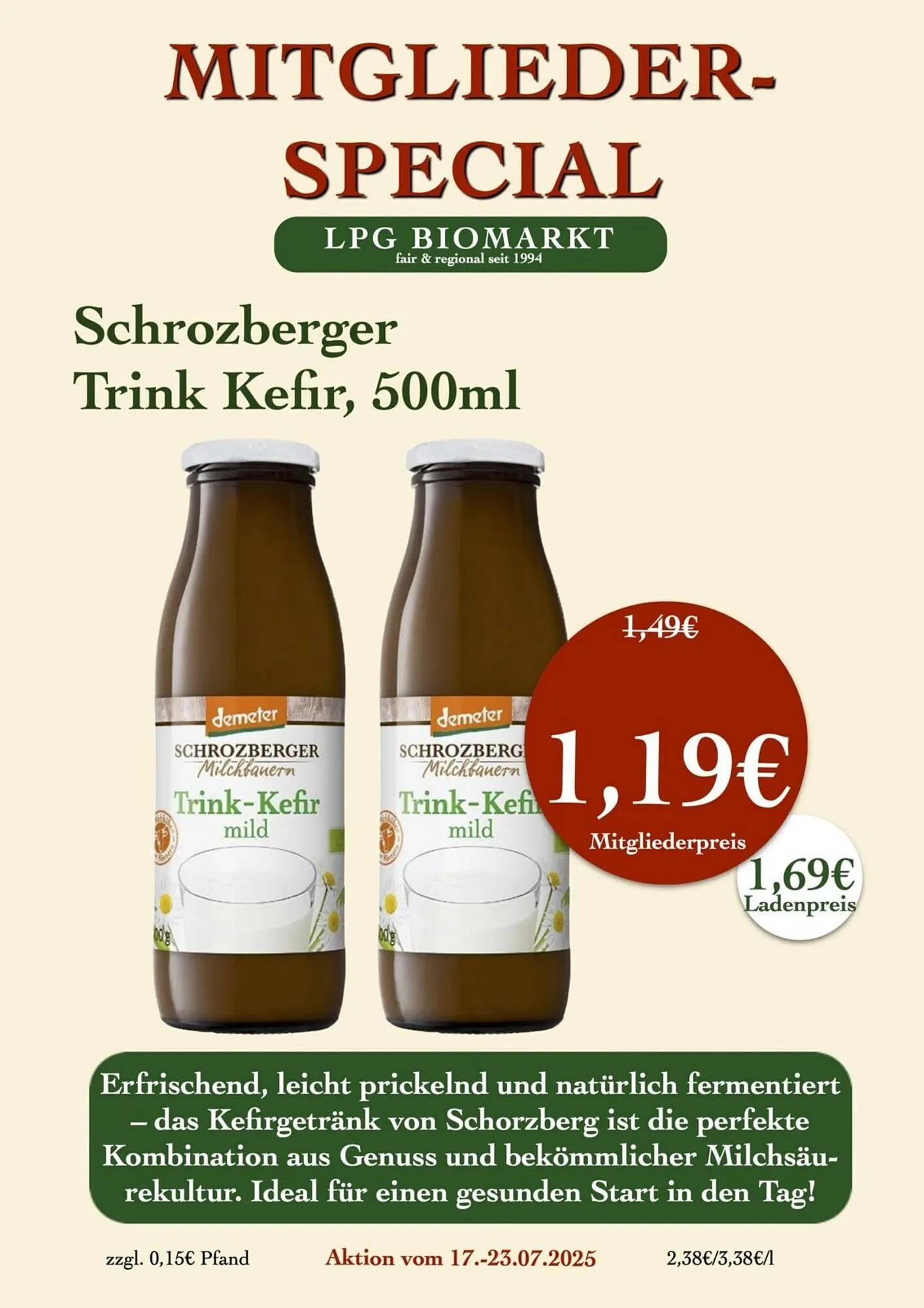 LPG Biomarkt Prospekt von 17. Juli bis 23. Juli 2025 - Prospekt seite 13