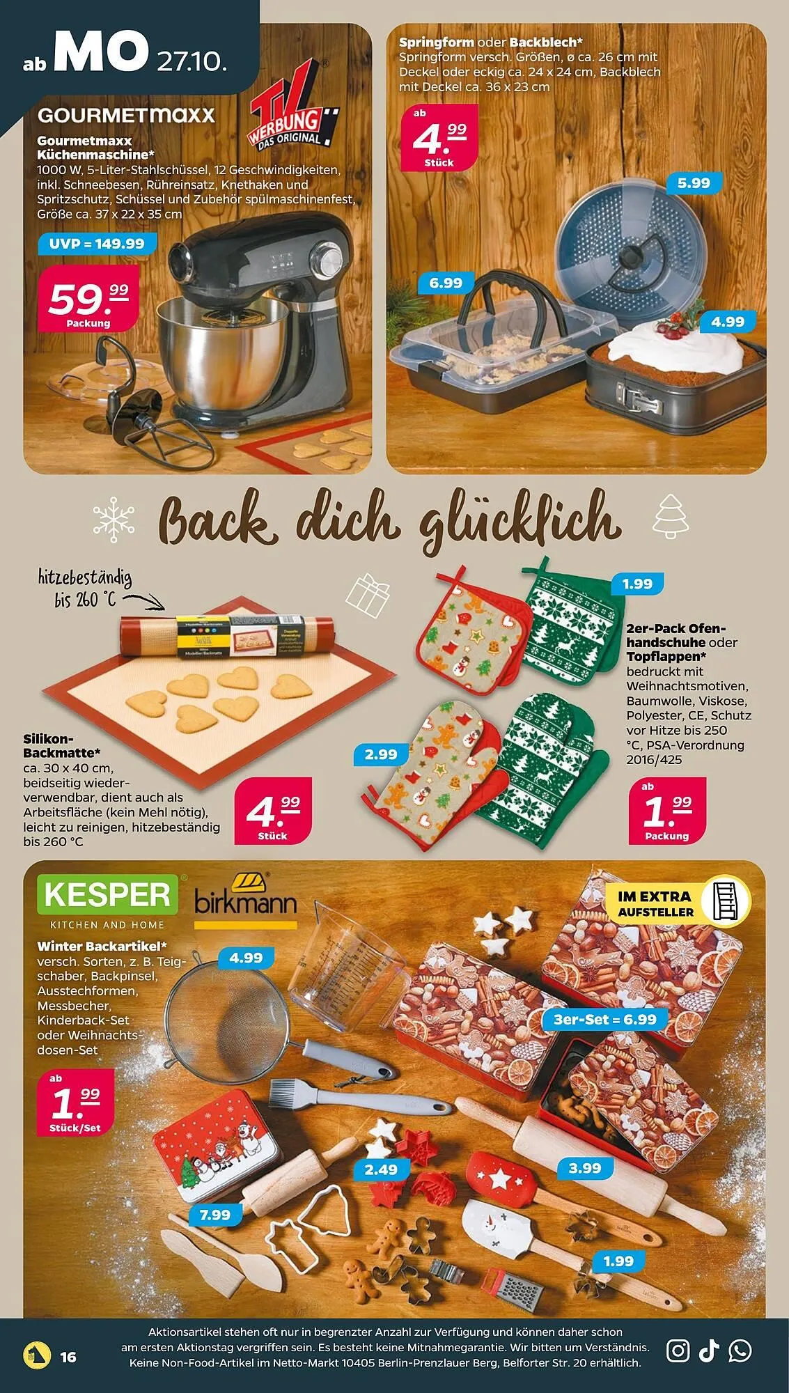 NETTO Prospekt von 27. Oktober bis 1. November 2025 - Prospekt seite 18