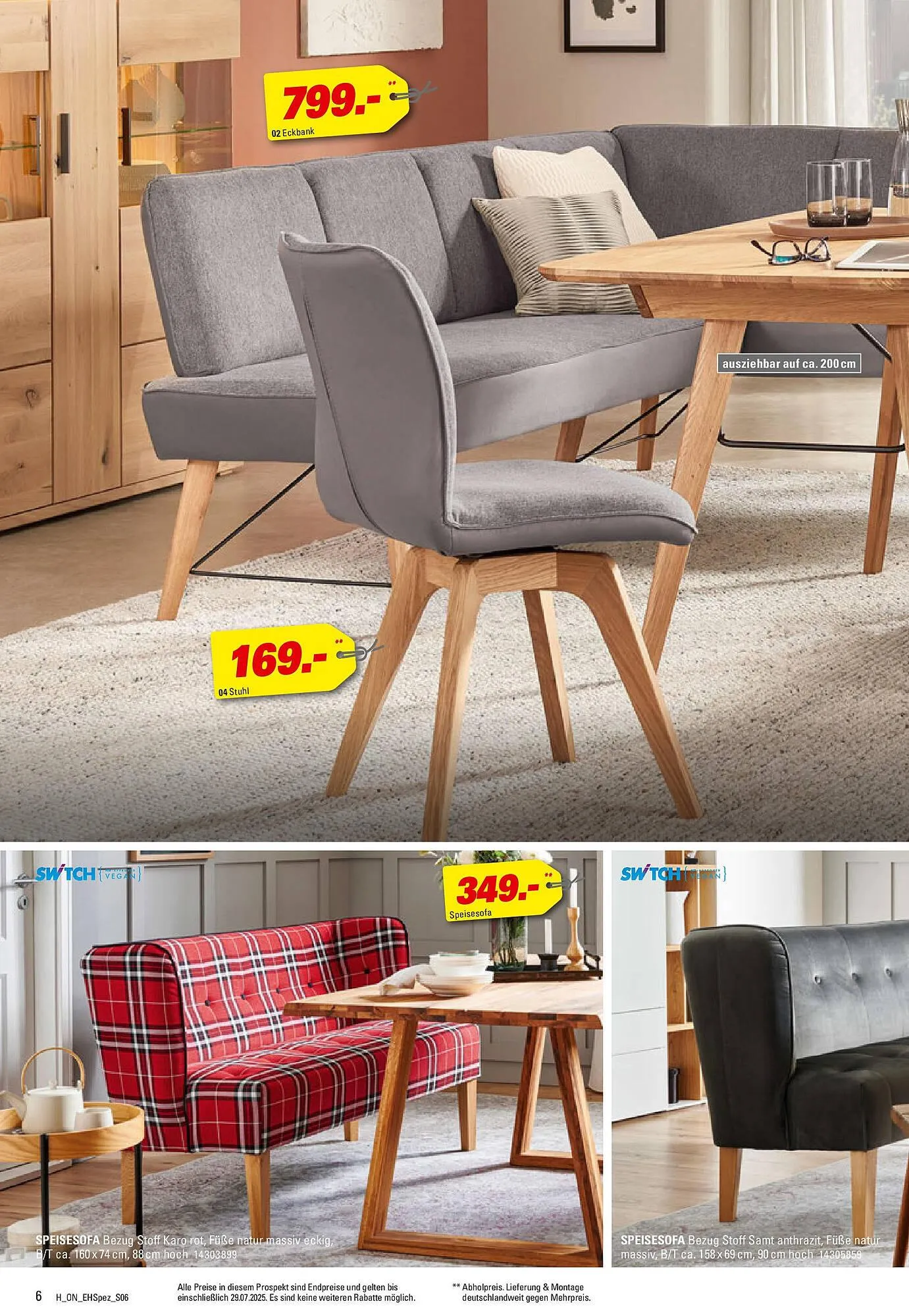 Höffner Prospekt von 15. Juli bis 29. Juli 2025 - Prospekt seite 6