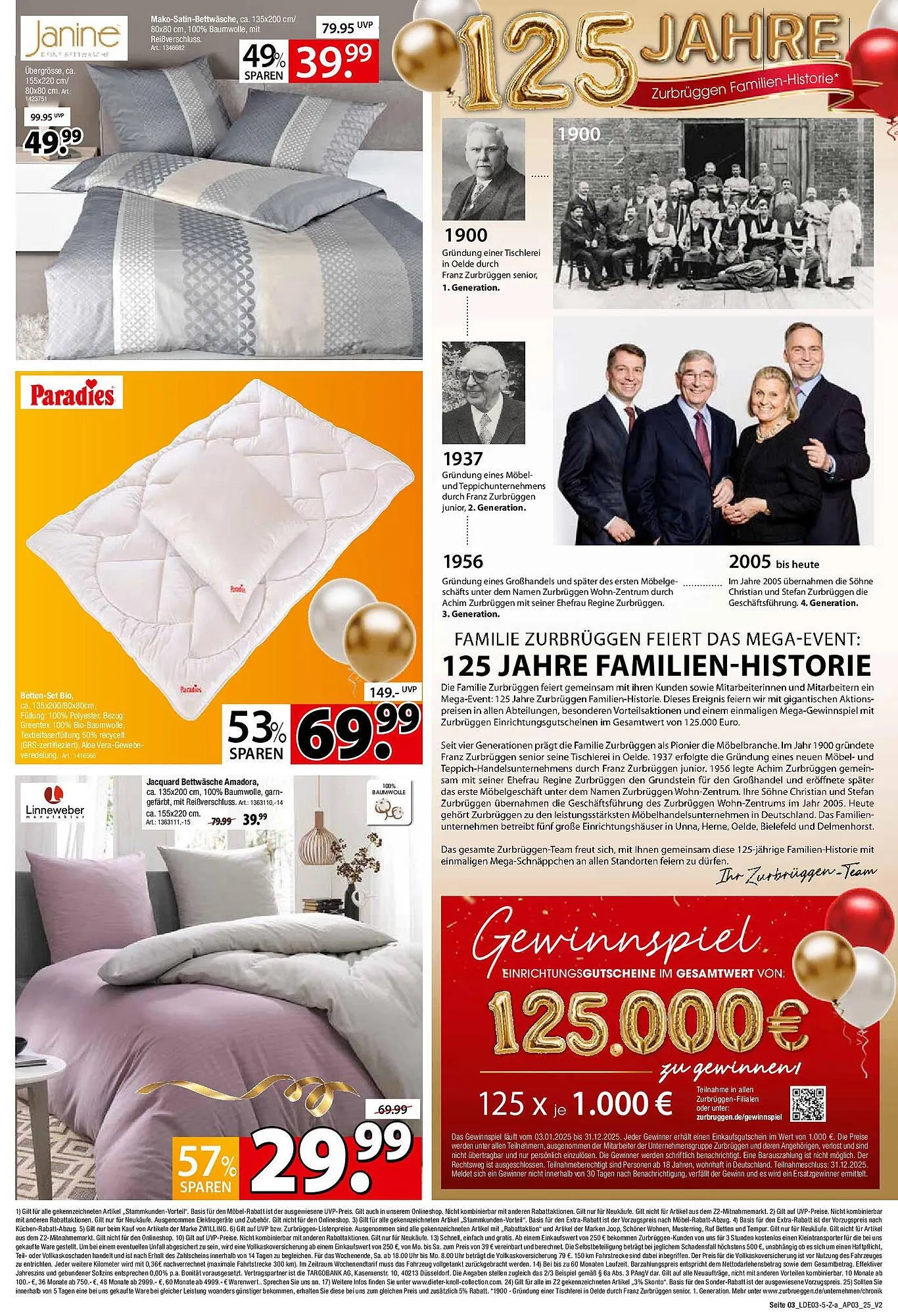 Zurbrüggen Prospekt von 28. Februar bis 15. März 2025 - Prospekt seite 3