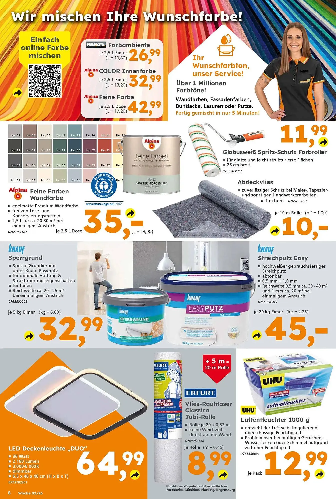 Globus Baumarkt Prospekt von 4. Januar bis 10. Januar 2026 - Prospekt seite 8