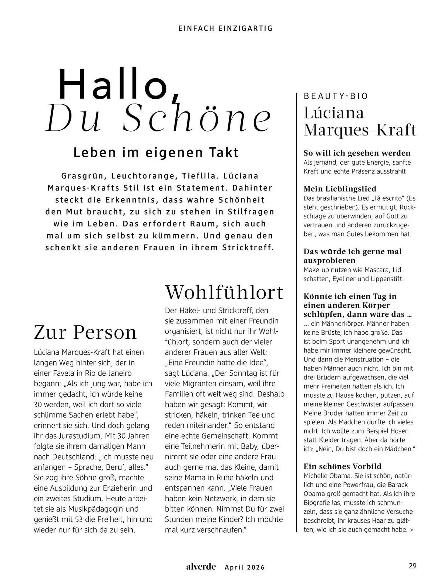 Dm drogerie Magazin von 1. April bis 30. April 2026 - Prospekt seite 29