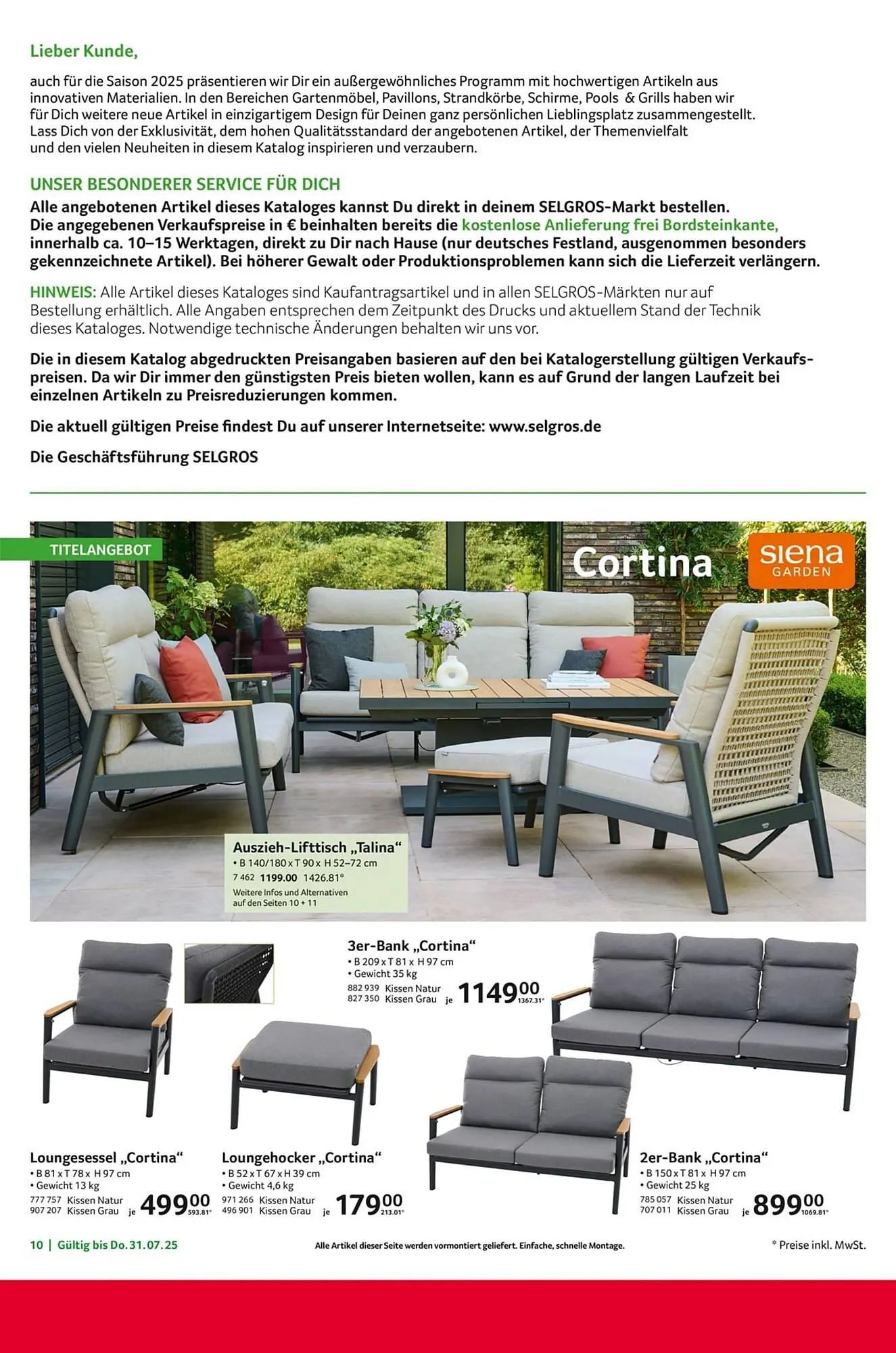 Selgros Prospekt von 24. April bis 30. April 2025 - Prospekt seite 10