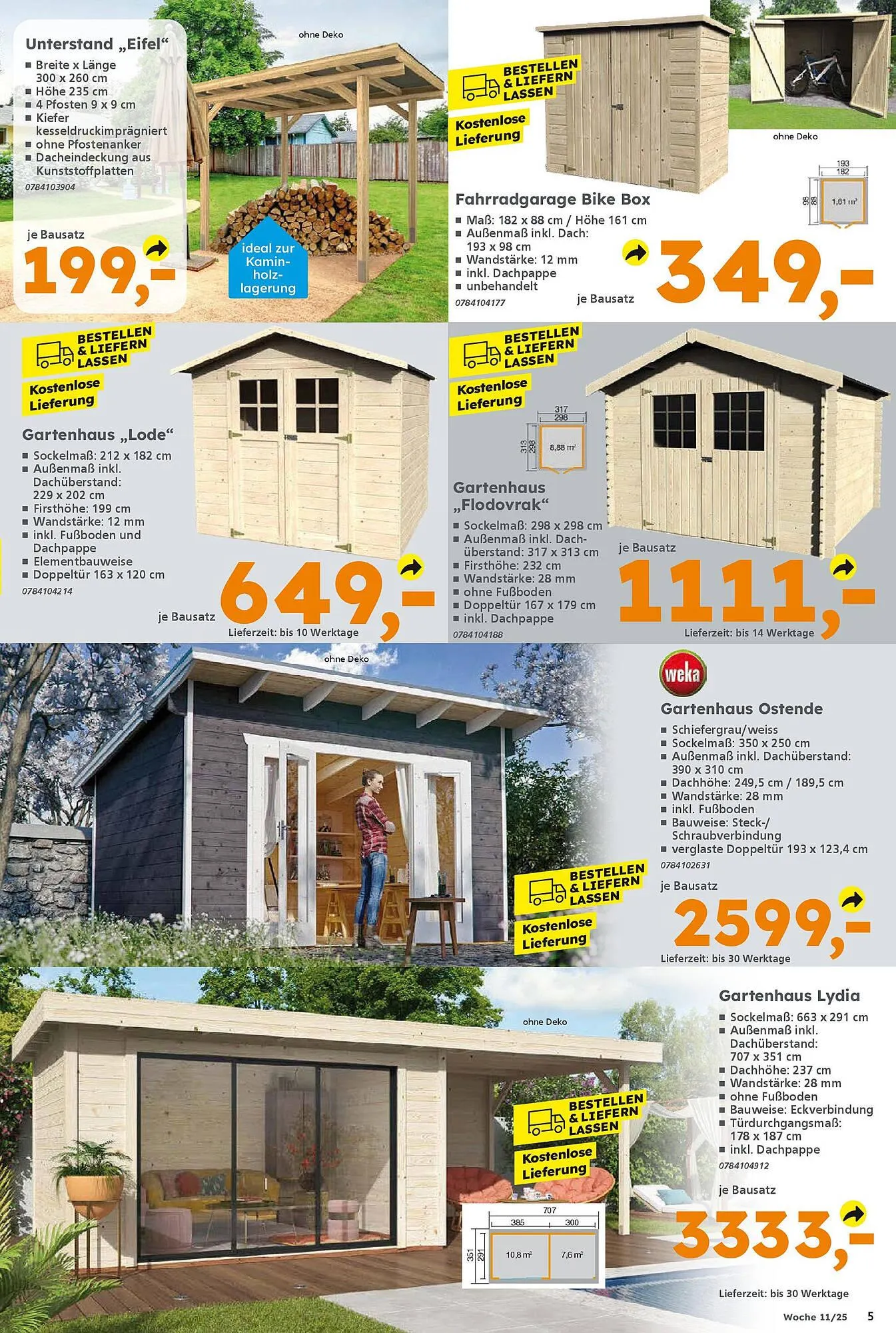 Globus Baumarkt Prospekt von 9. März bis 15. März 2025 - Prospekt seite 5