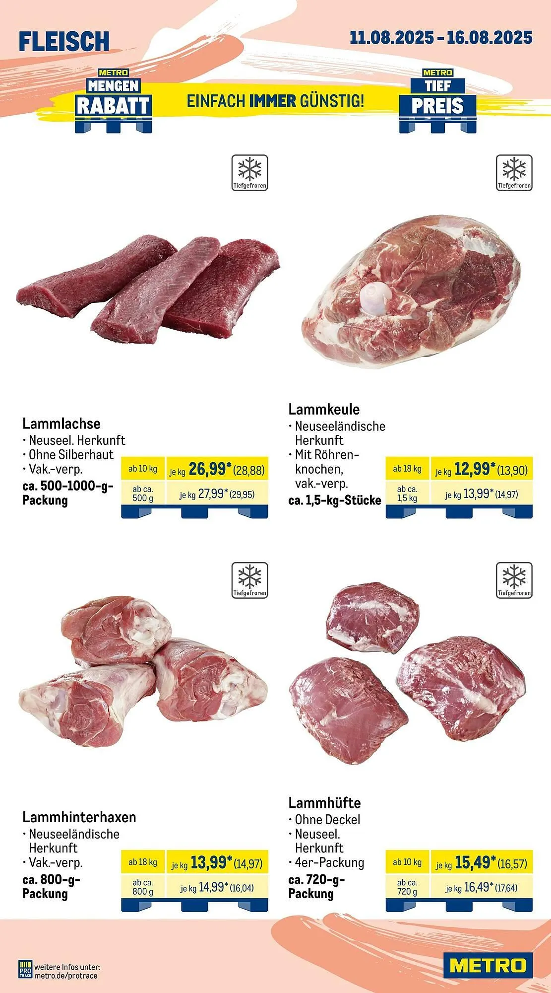 METRO Prospekt von 11. August bis 17. August 2025 - Prospekt seite 4