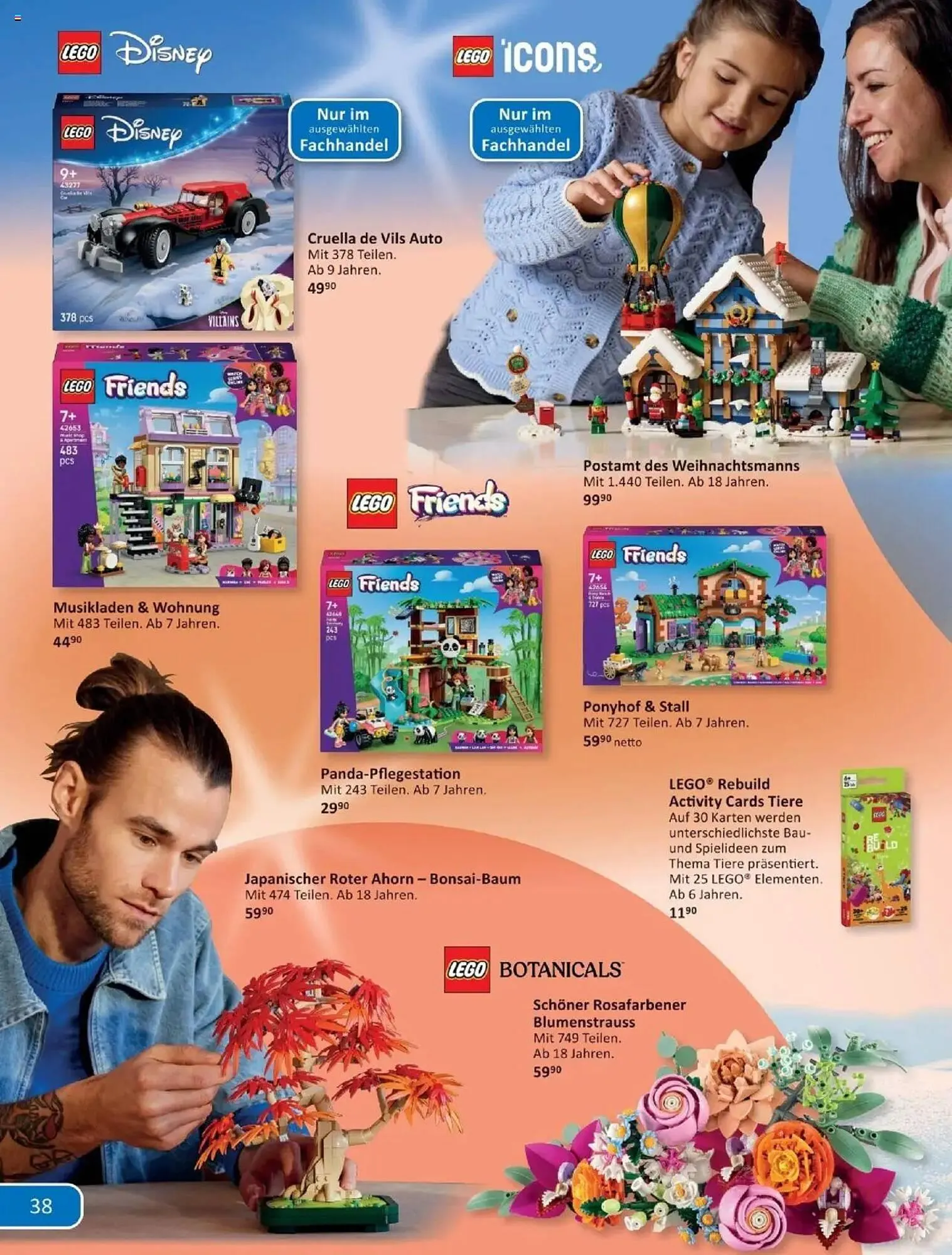 Vedes Prospekt von 22. September bis 24. Dezember 2025 - Prospekt seite 38