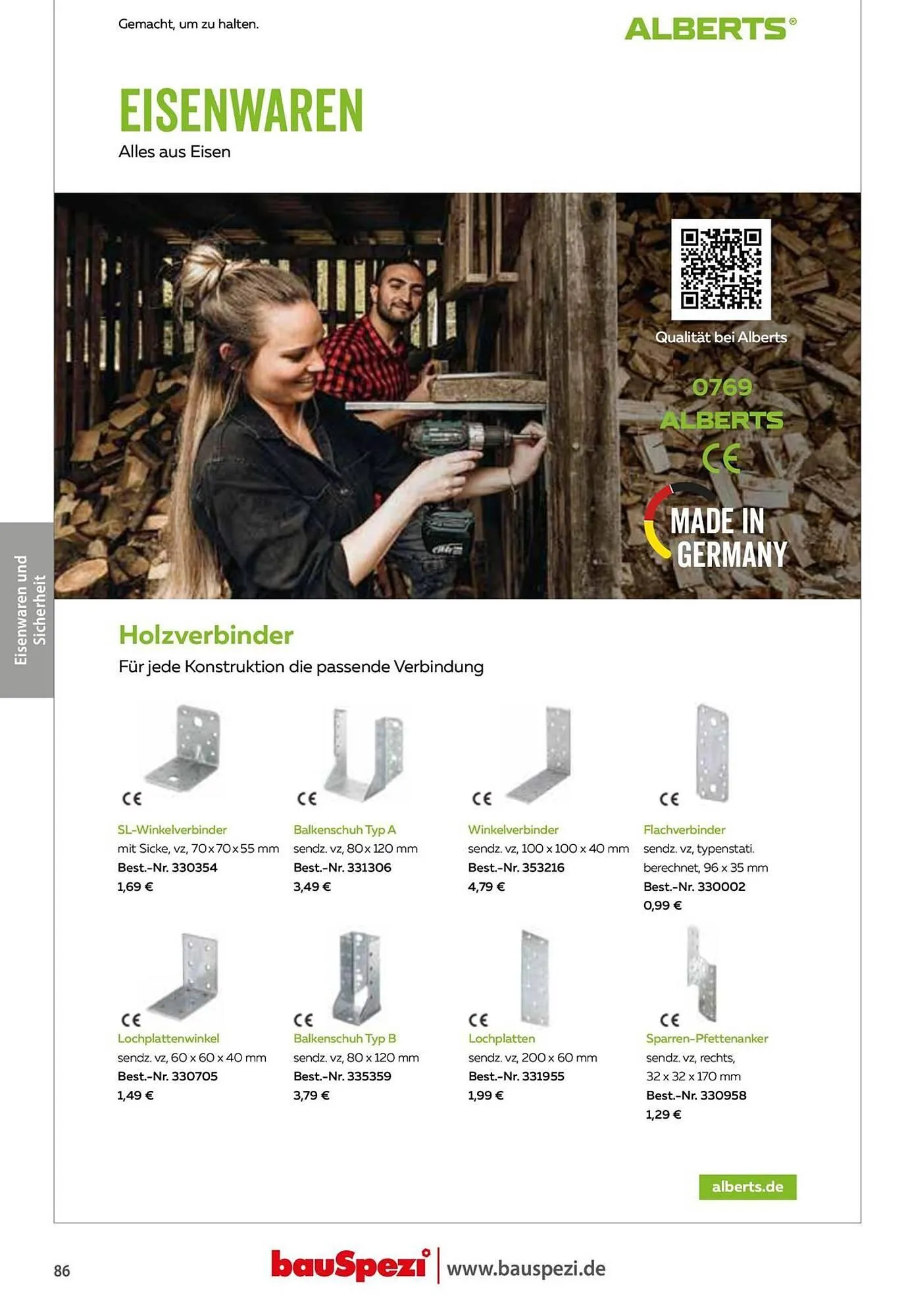BauSpezi Prospekt von 15. April bis 31. Dezember 2026 - Prospekt seite 88