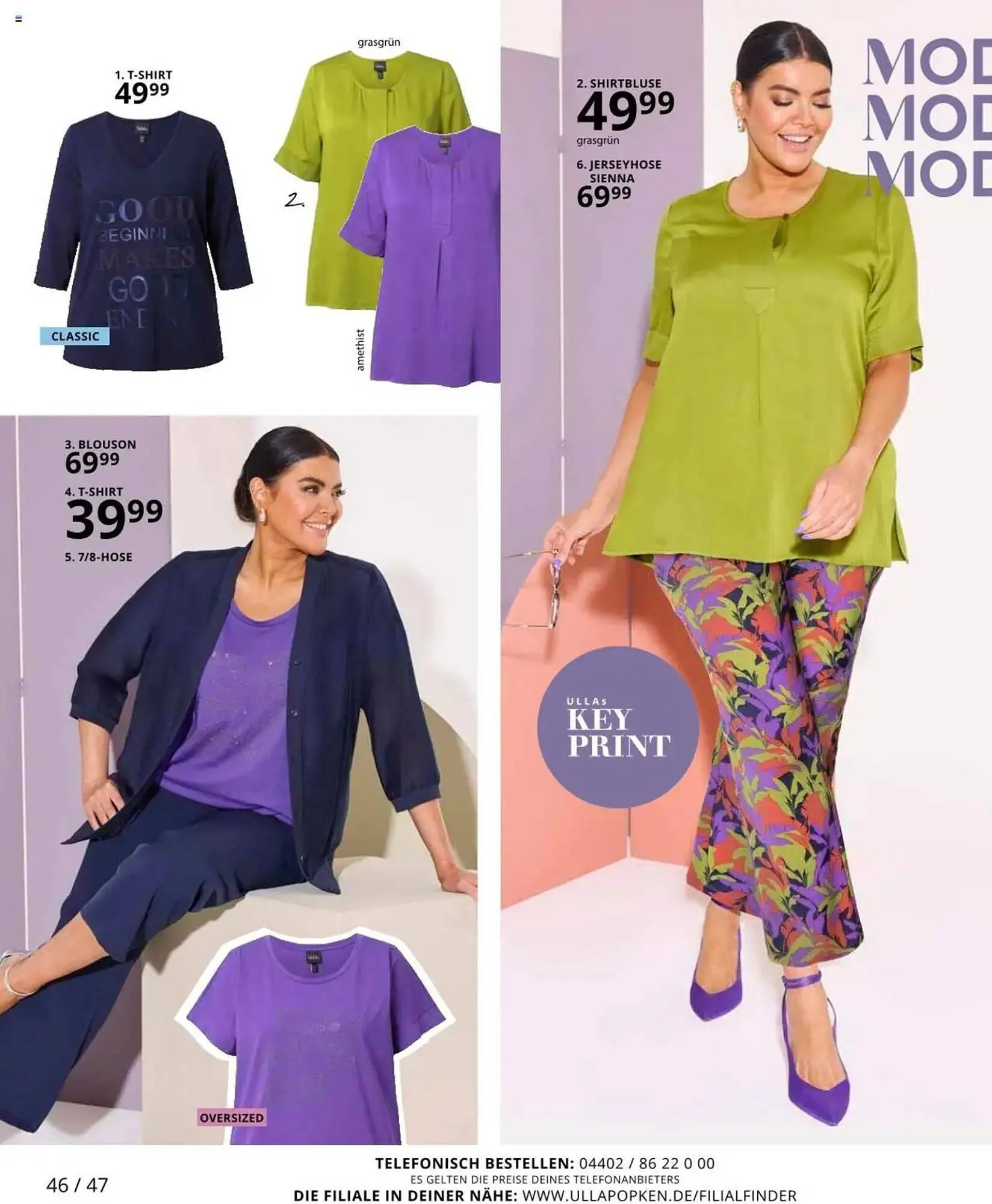 Ulla Popken Prospekt von 1. August bis 31. August 2025 - Prospekt seite 46