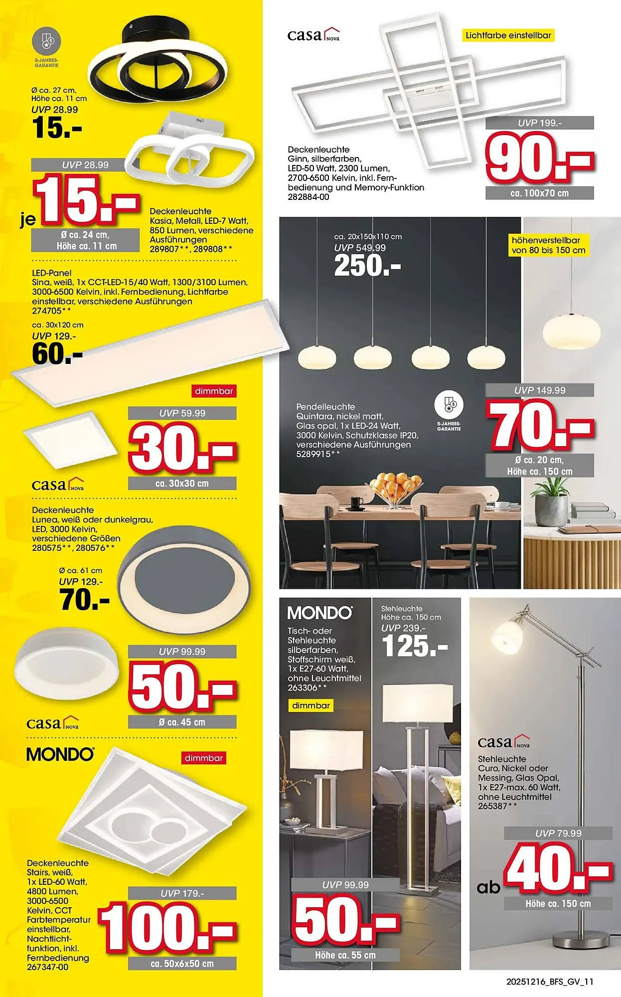 Möbel Martin Prospekt von 16. Dezember bis 4. Januar 2026 - Prospekt seite 11