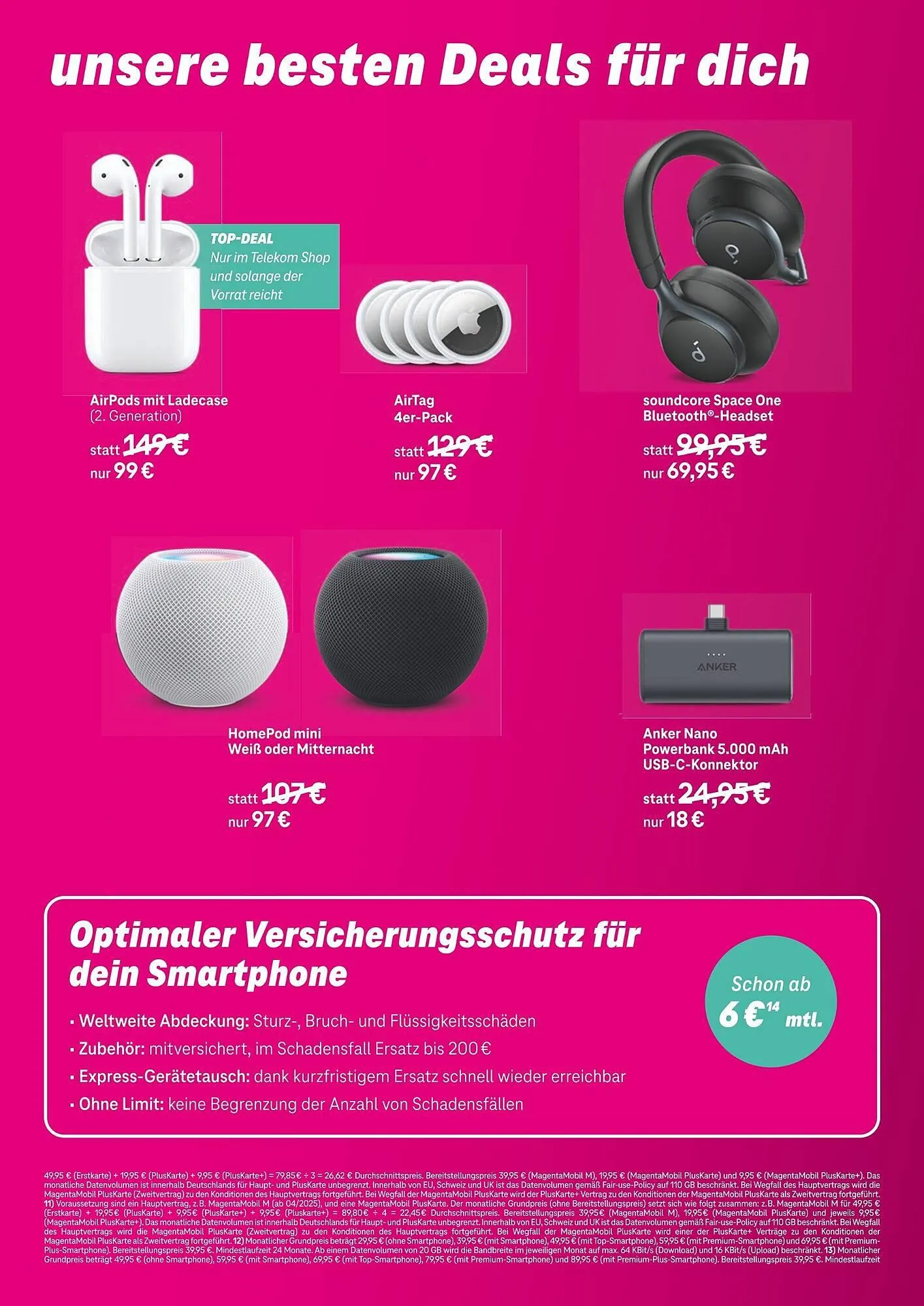 Telekom Shop Prospekt von 9. April bis 23. April 2025 - Prospekt seite 5