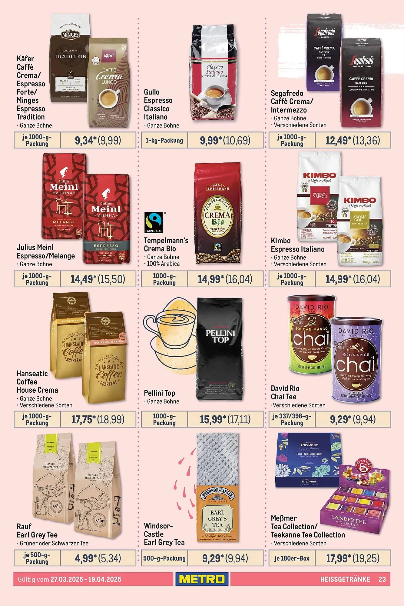 METRO Prospekt von 27. März bis 29. April 2025 - Prospekt seite 23