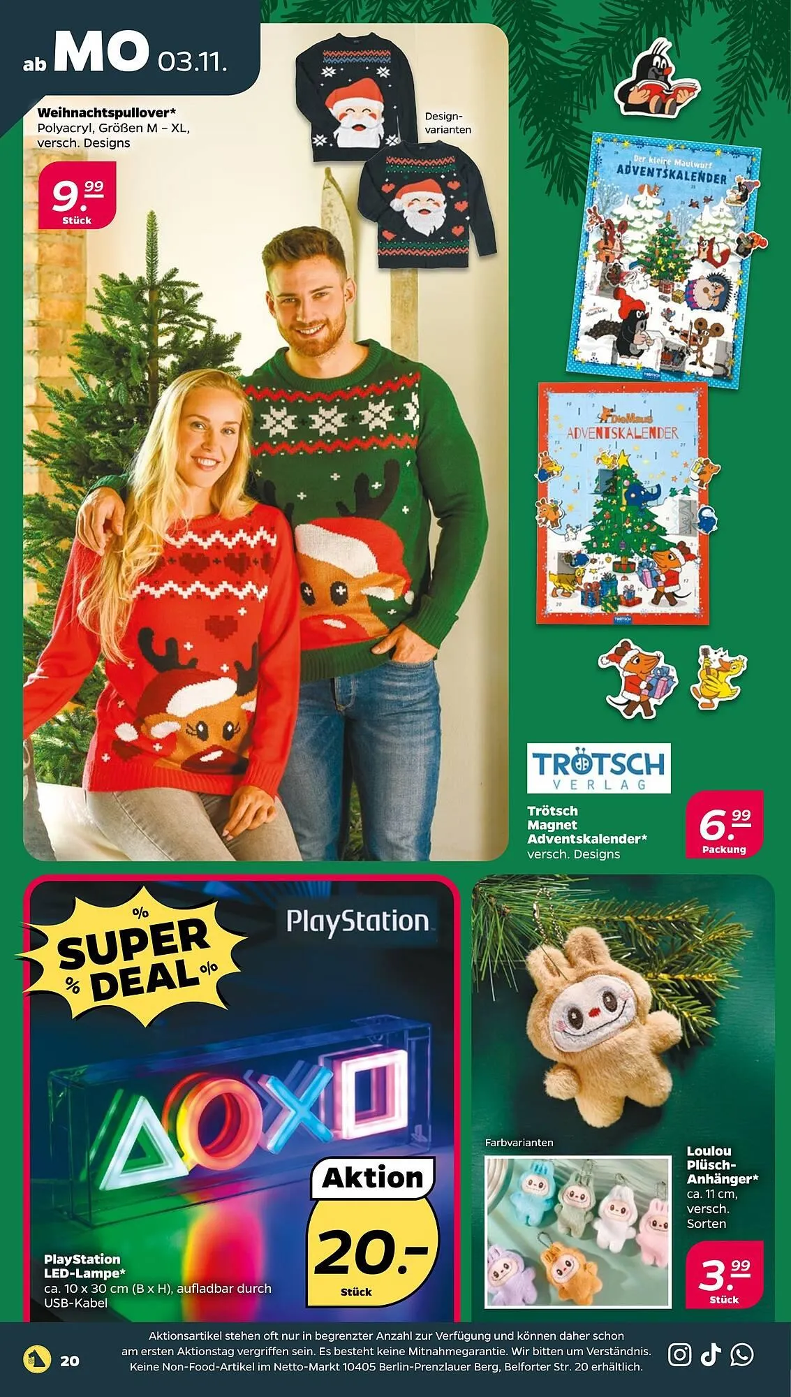 NETTO Prospekt von 3. November bis 8. November 2025 - Prospekt seite 22