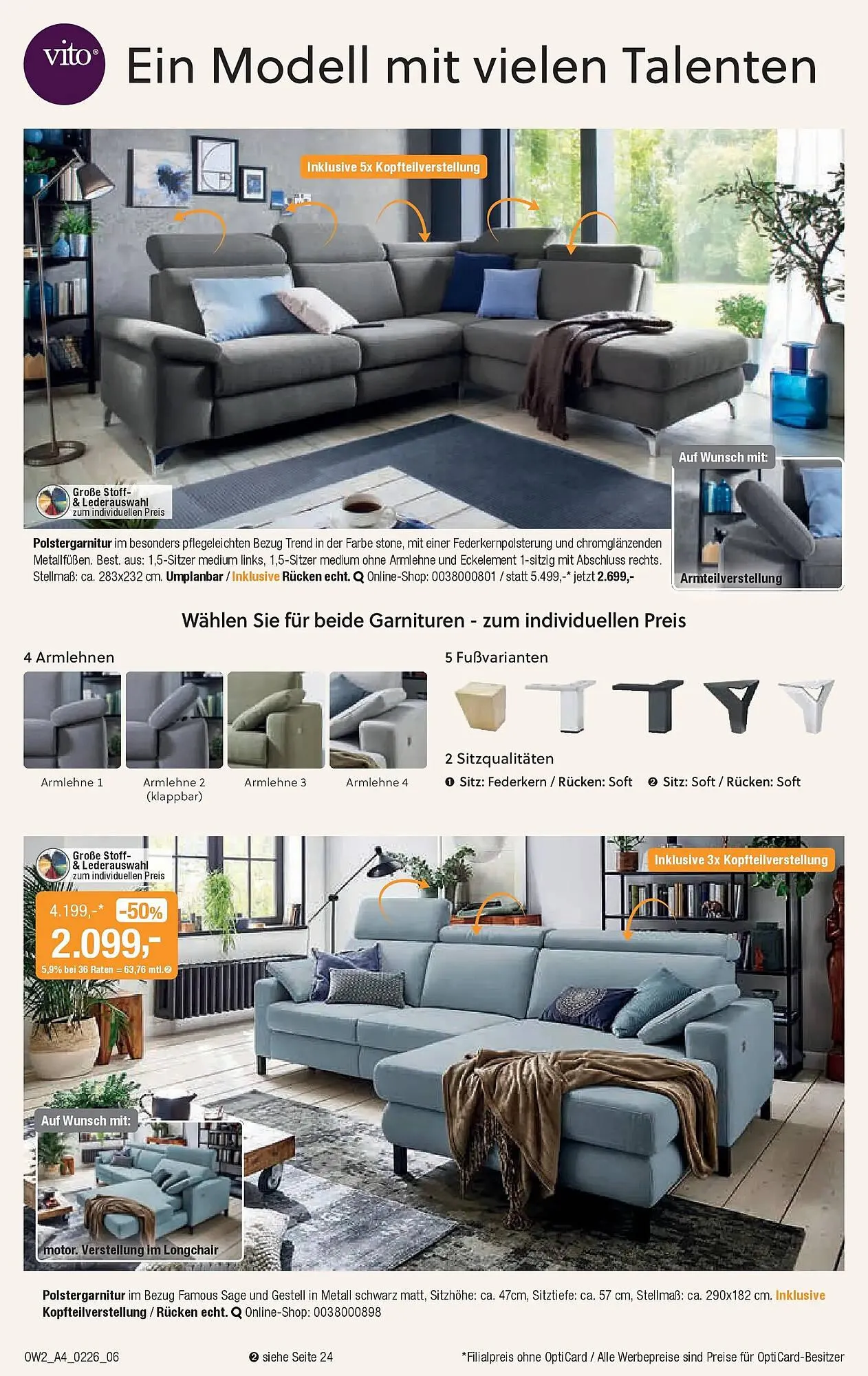 Opti Wohnwelt Prospekt von 28. Januar bis 21. Februar 2026 - Prospekt seite 6