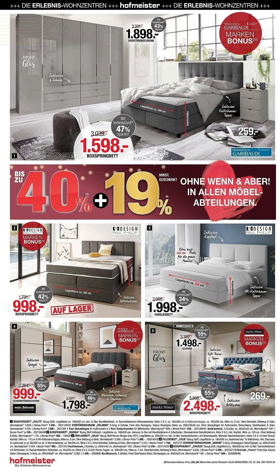 Hofmeister Prospekt von 17. Dezember bis 31. Dezember 2025 - Prospekt seite 8