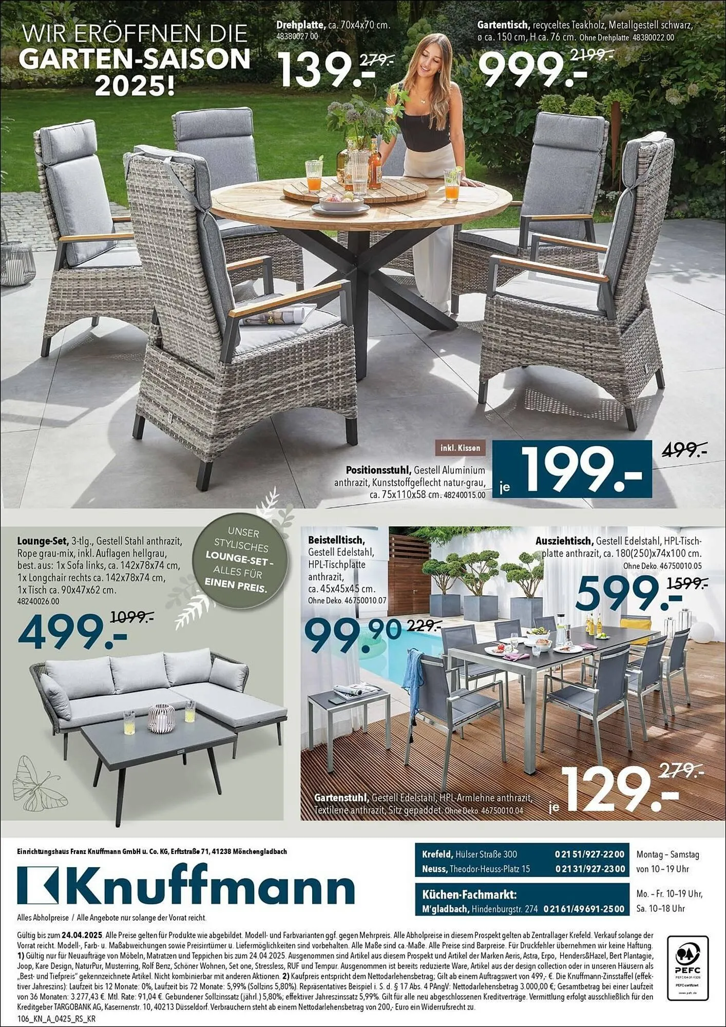 Franz Knuffmann Prospekt von 15. April bis 24. April 2025 - Prospekt seite 12
